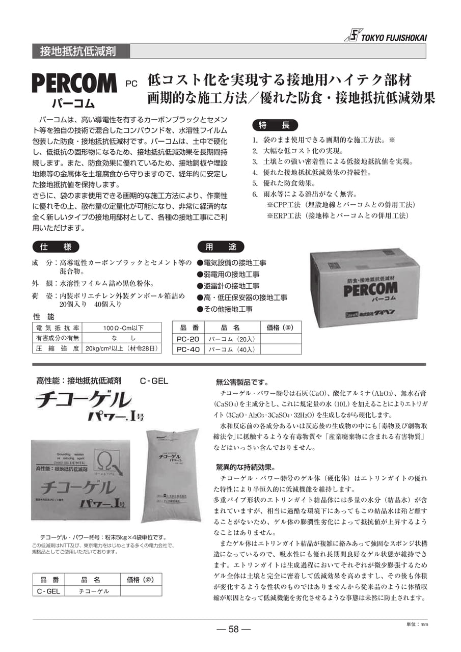 パーコム チコーゲル パワー1号