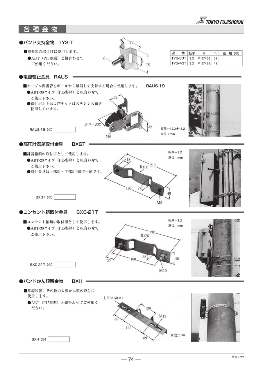 各種金物
