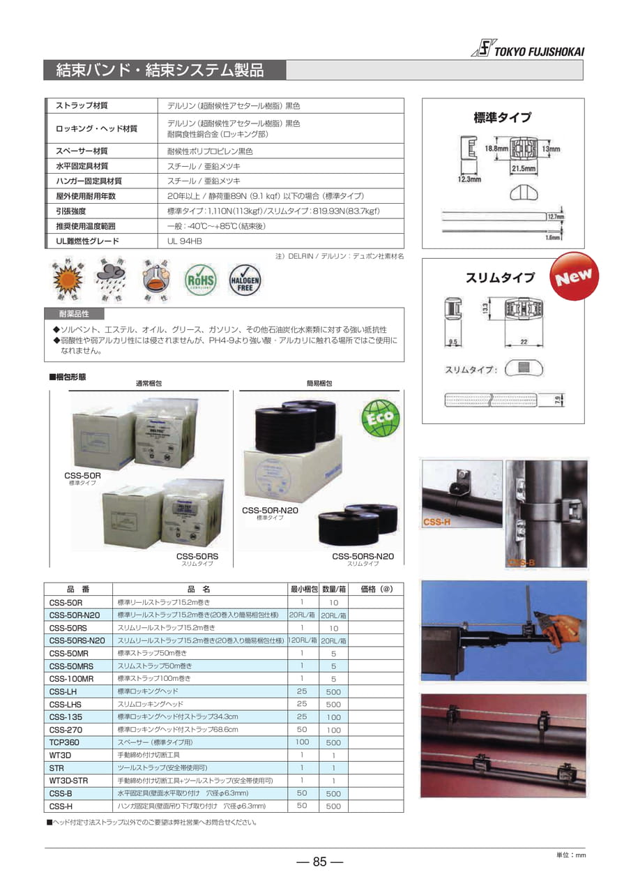 結束バンド・結束システム製品