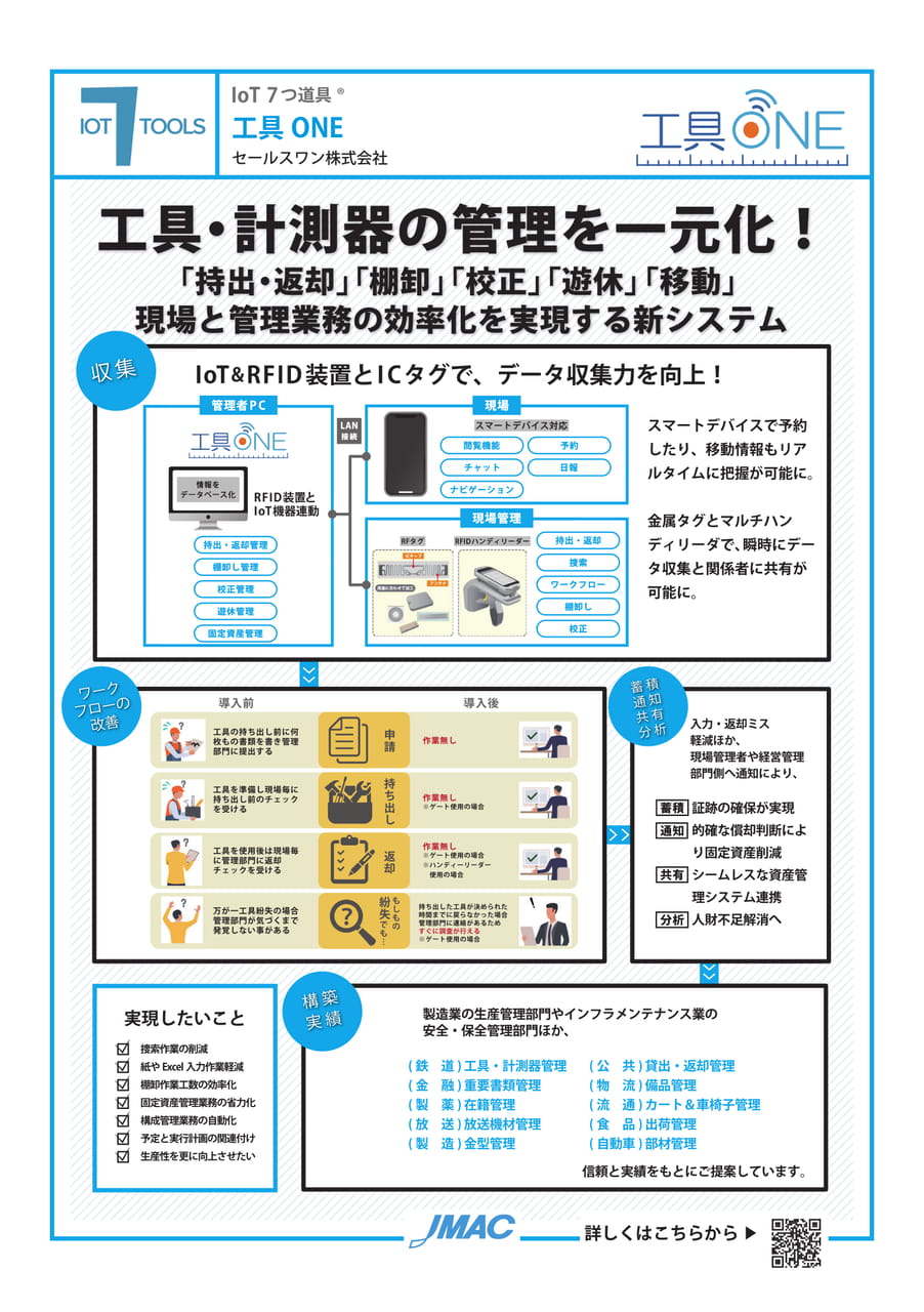 工具ONE （セールスワン株式会社）