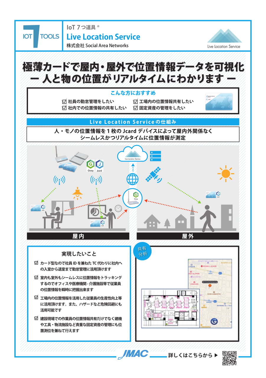 Live Location Service （株式会社Social Area Networks）