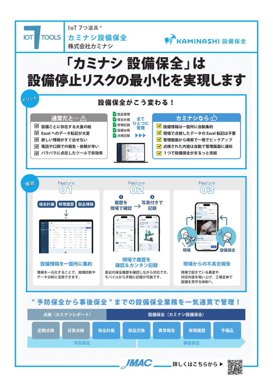 カミナシ設備保全 （株式会社カミナシ）