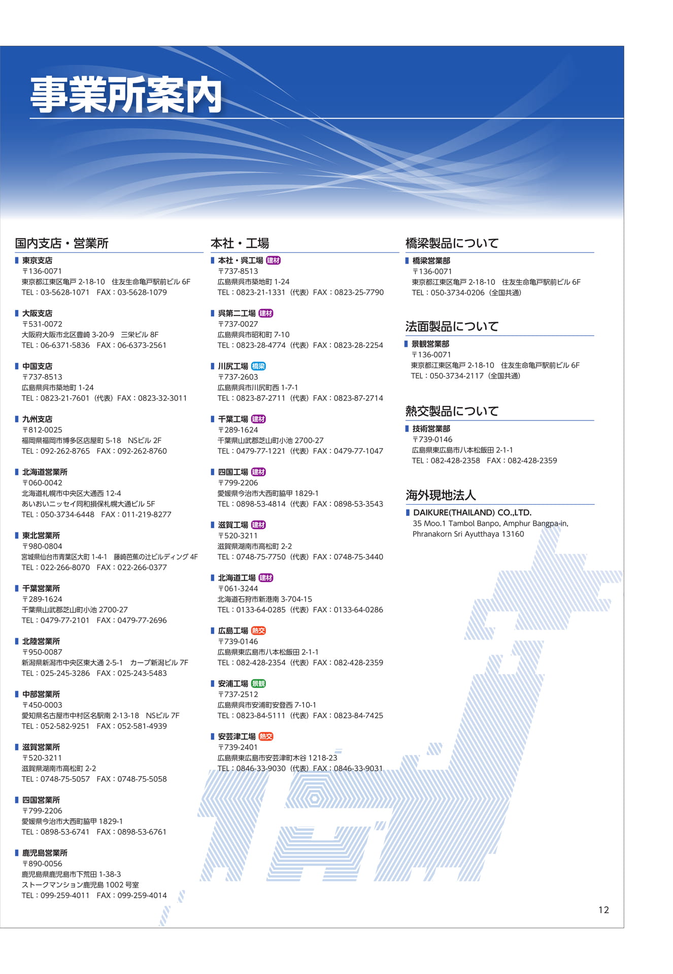 事業所案内