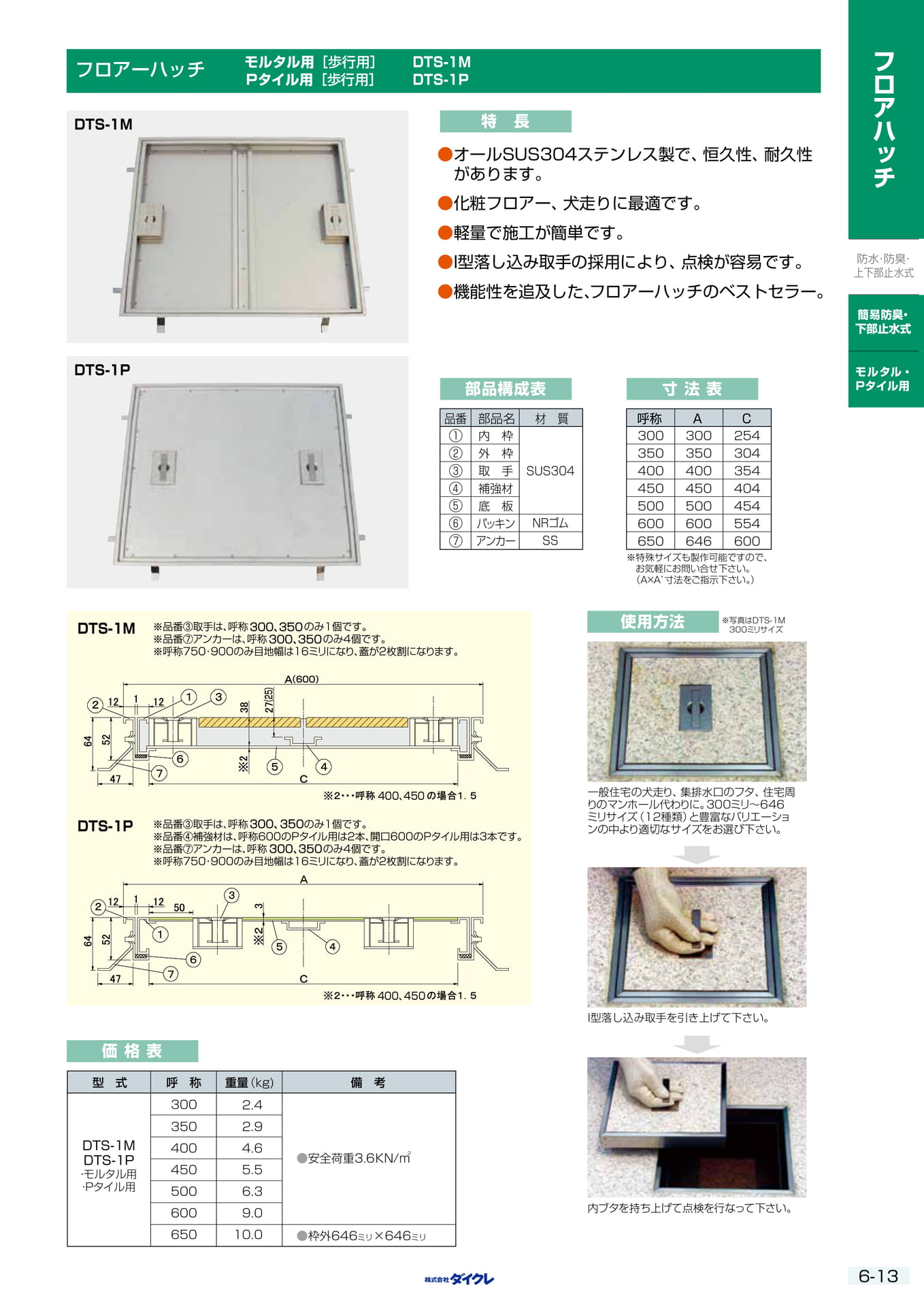 6-13 DTS-1M/P