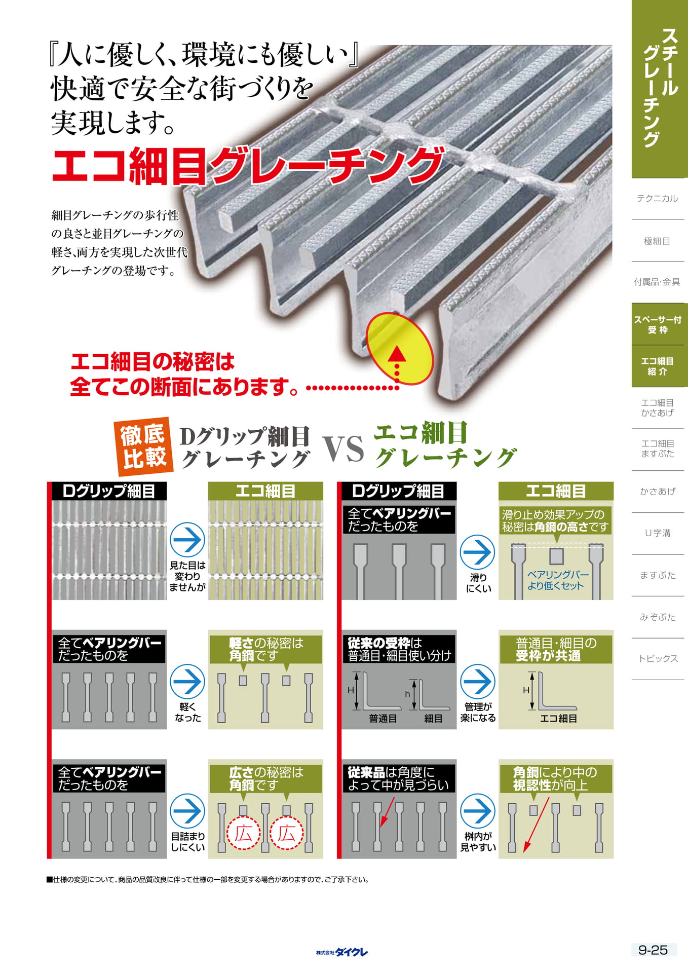 9-25 ｴｺ細目