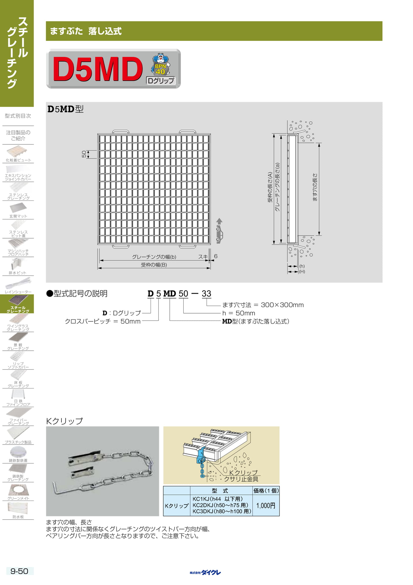 9-50 ますふた 落し込式