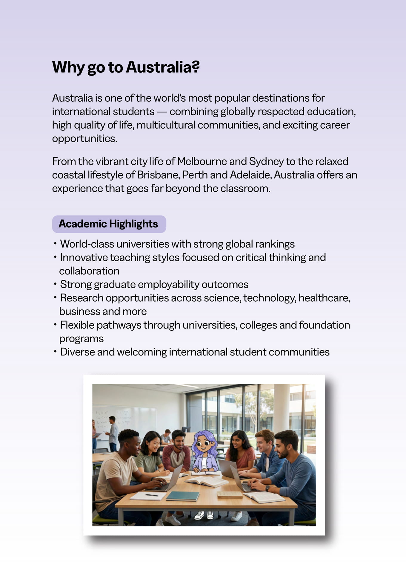 Why go to Australia?