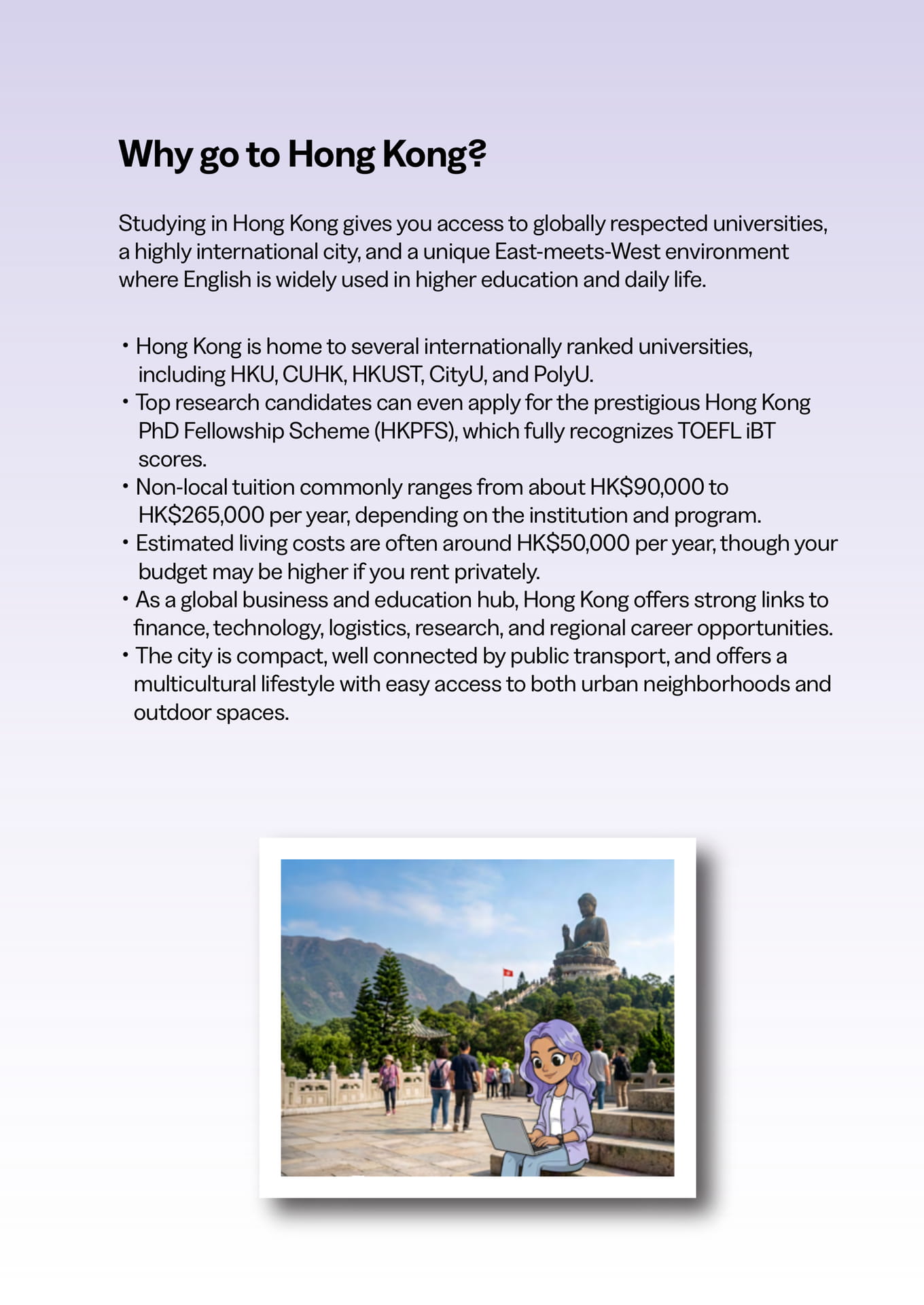 Why go to Hong Kong?