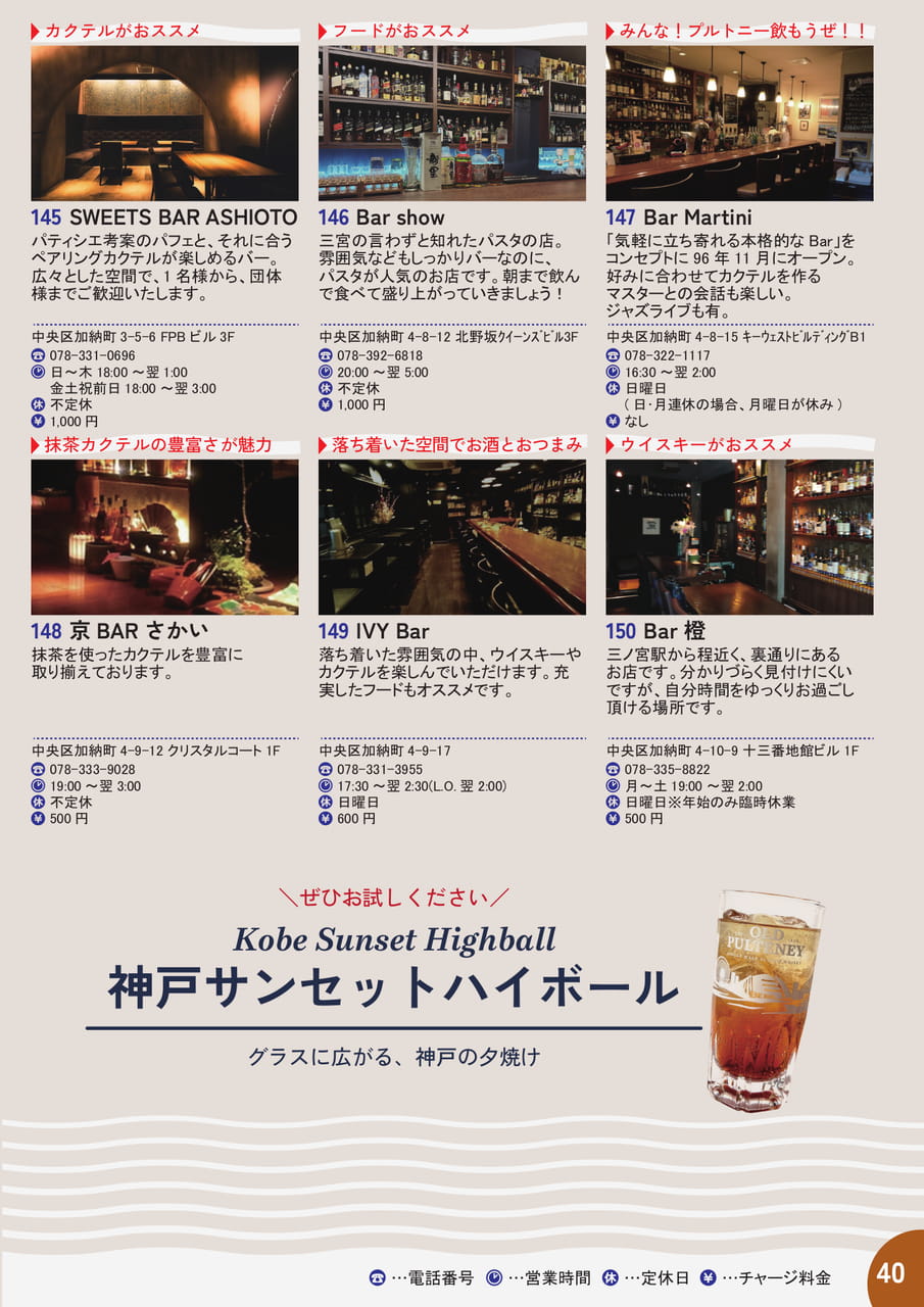 40 三宮エリア【E】店舗紹介