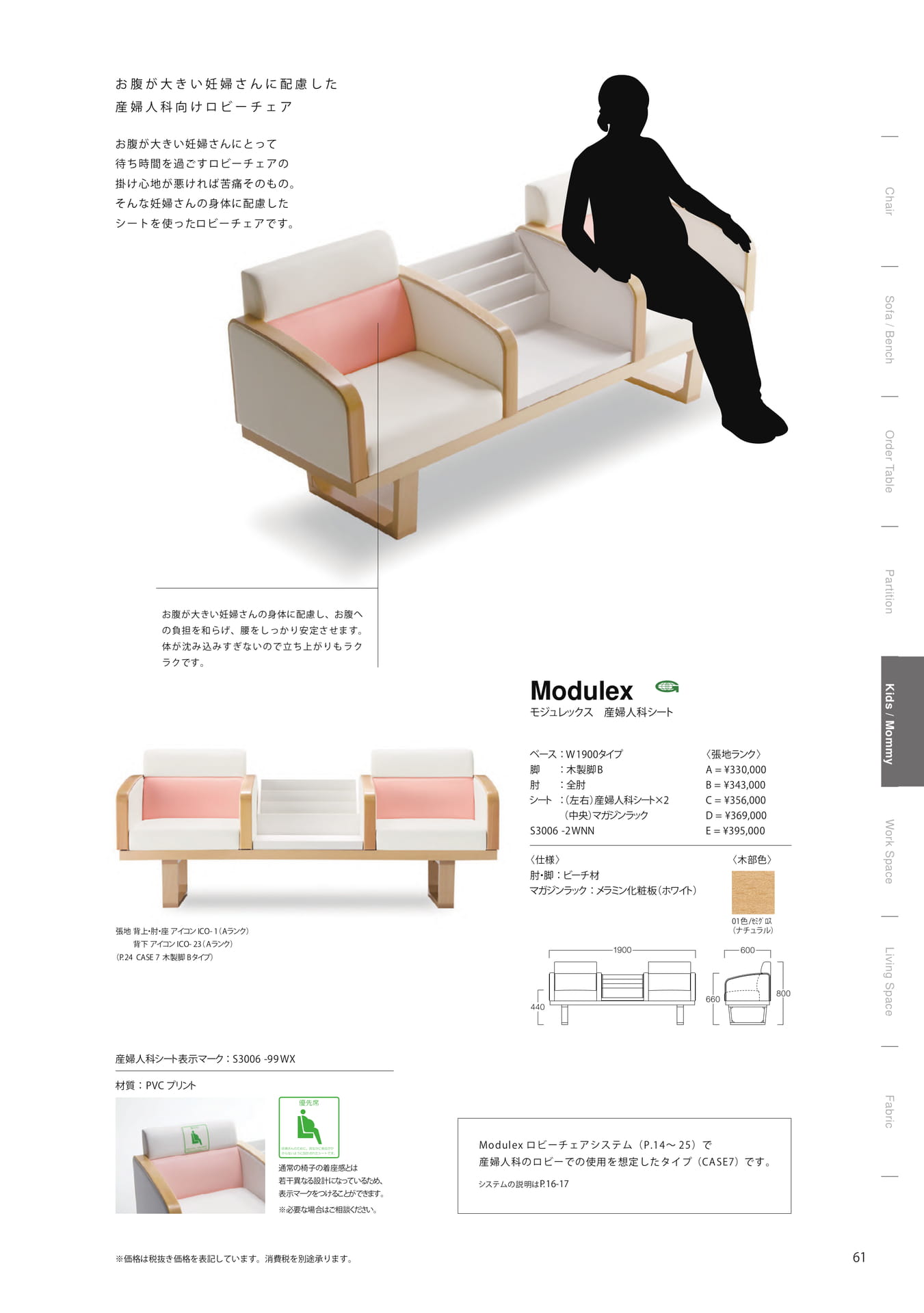 モジュレックス 産婦人科シート