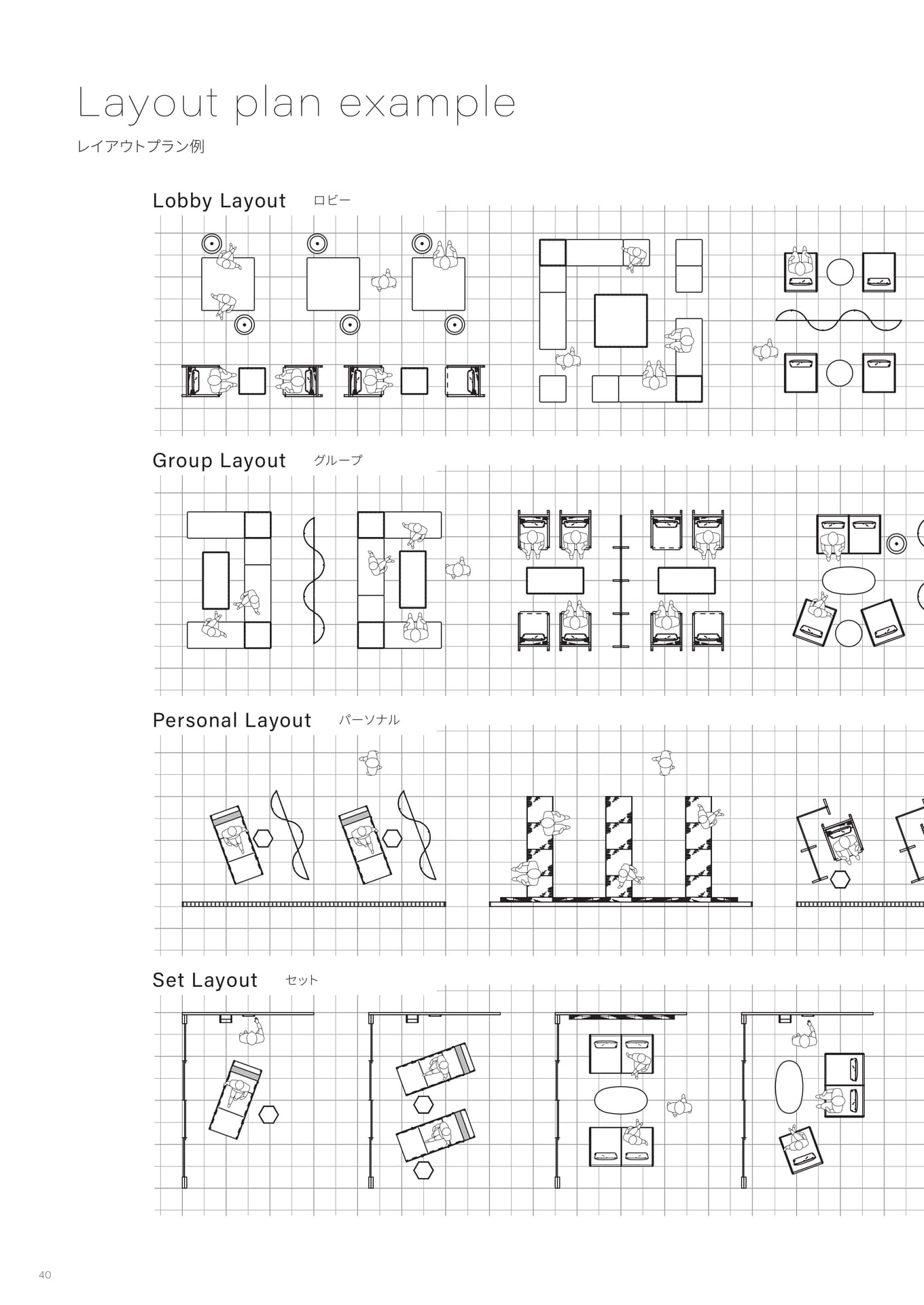 Layout plan example