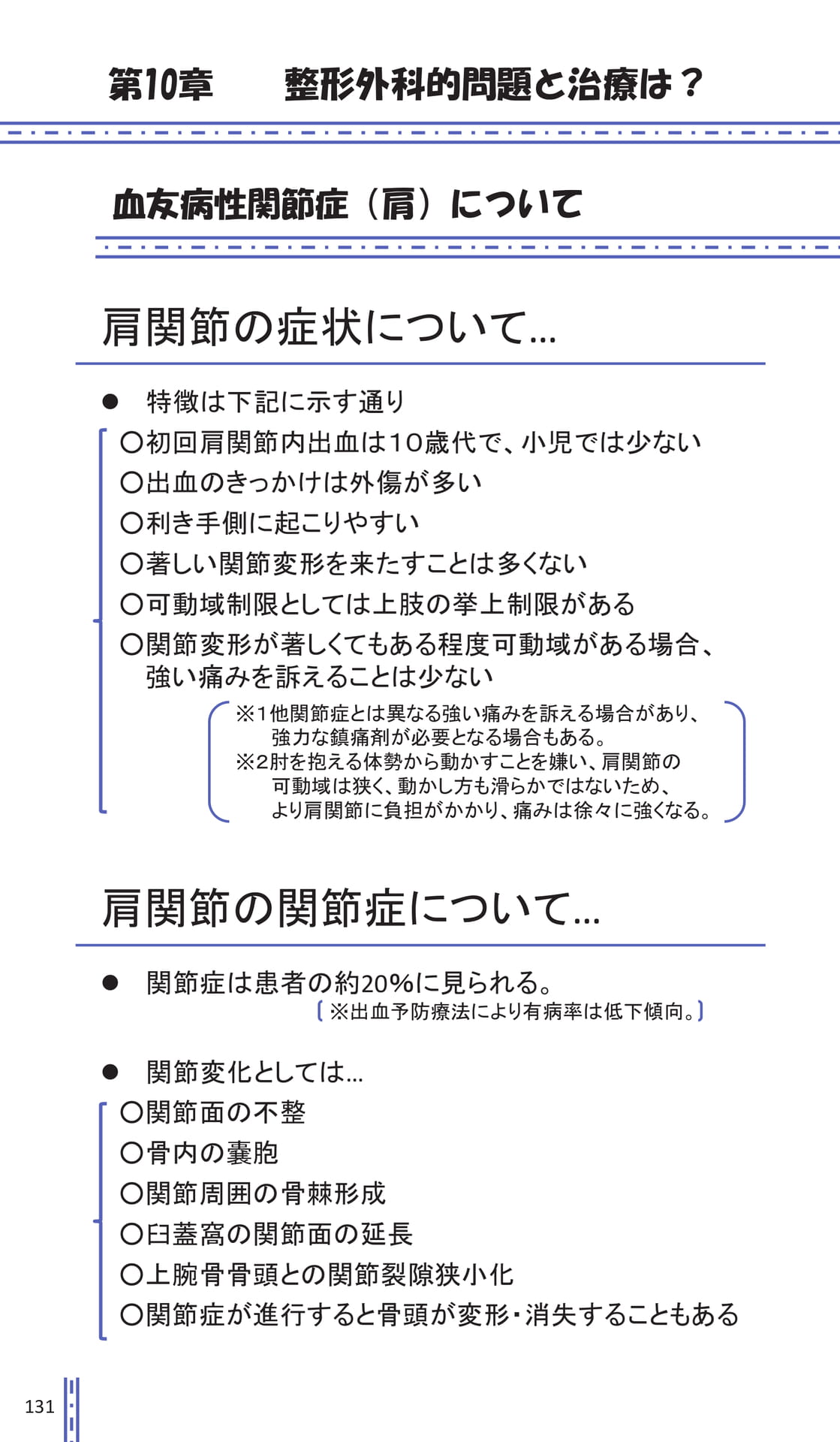 第10章 整形外科的問題と治療は?