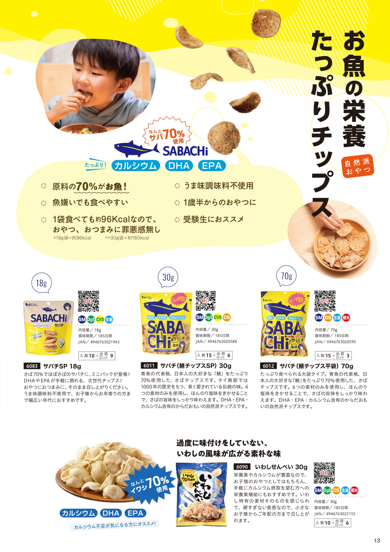 サバチ・いわしせんべい