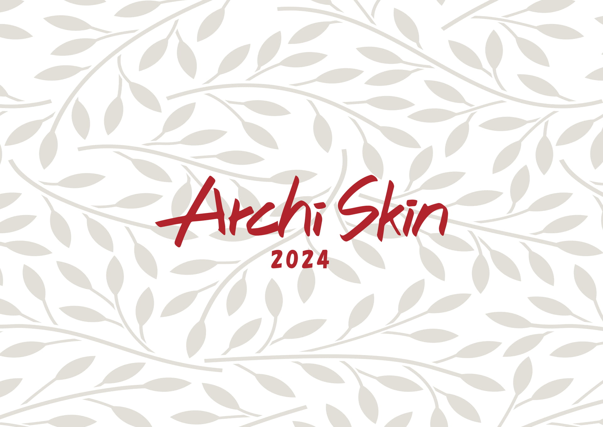 Archiskinカタログ　2024年