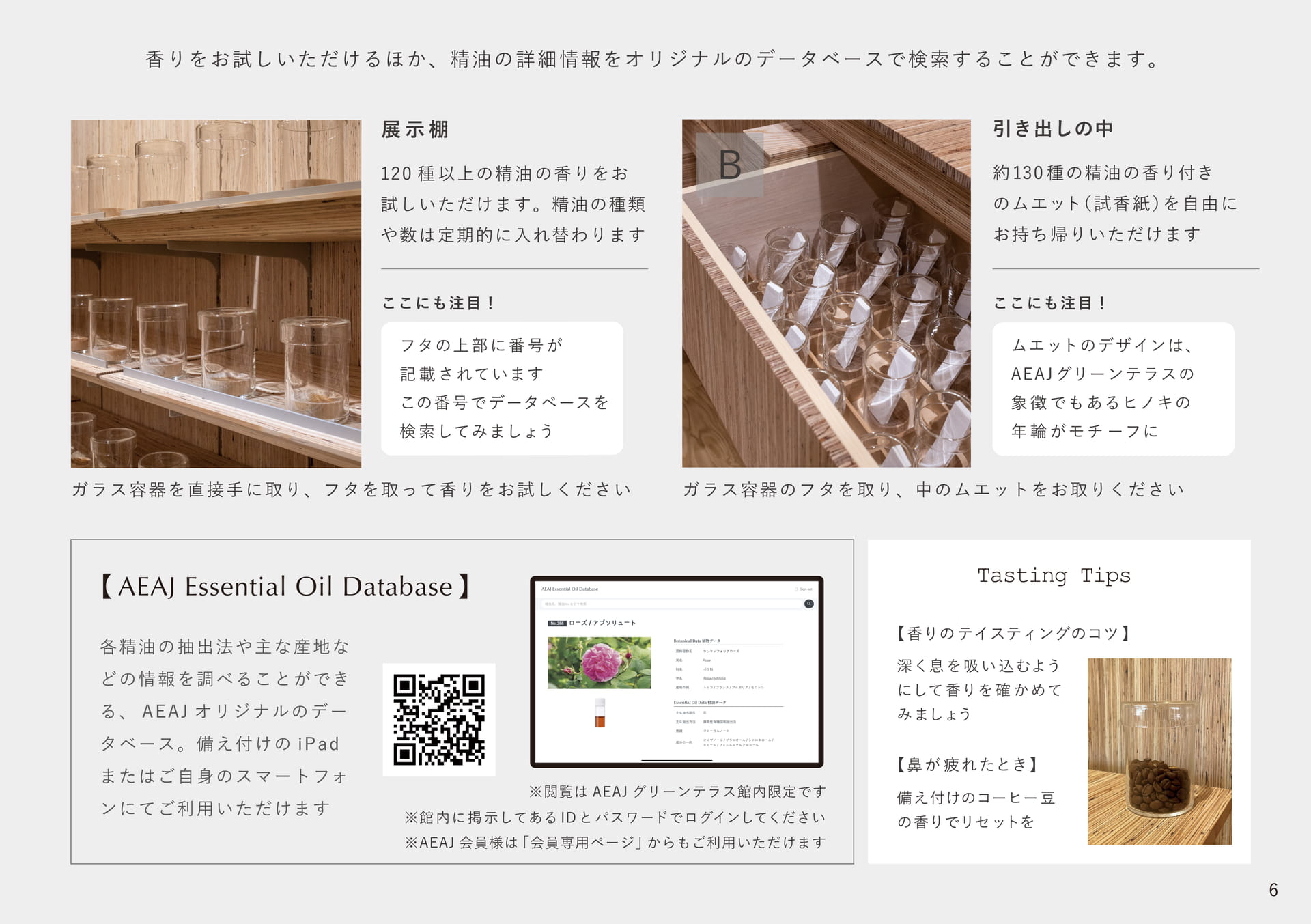 AROMA LABORATORY -ご利用方法-