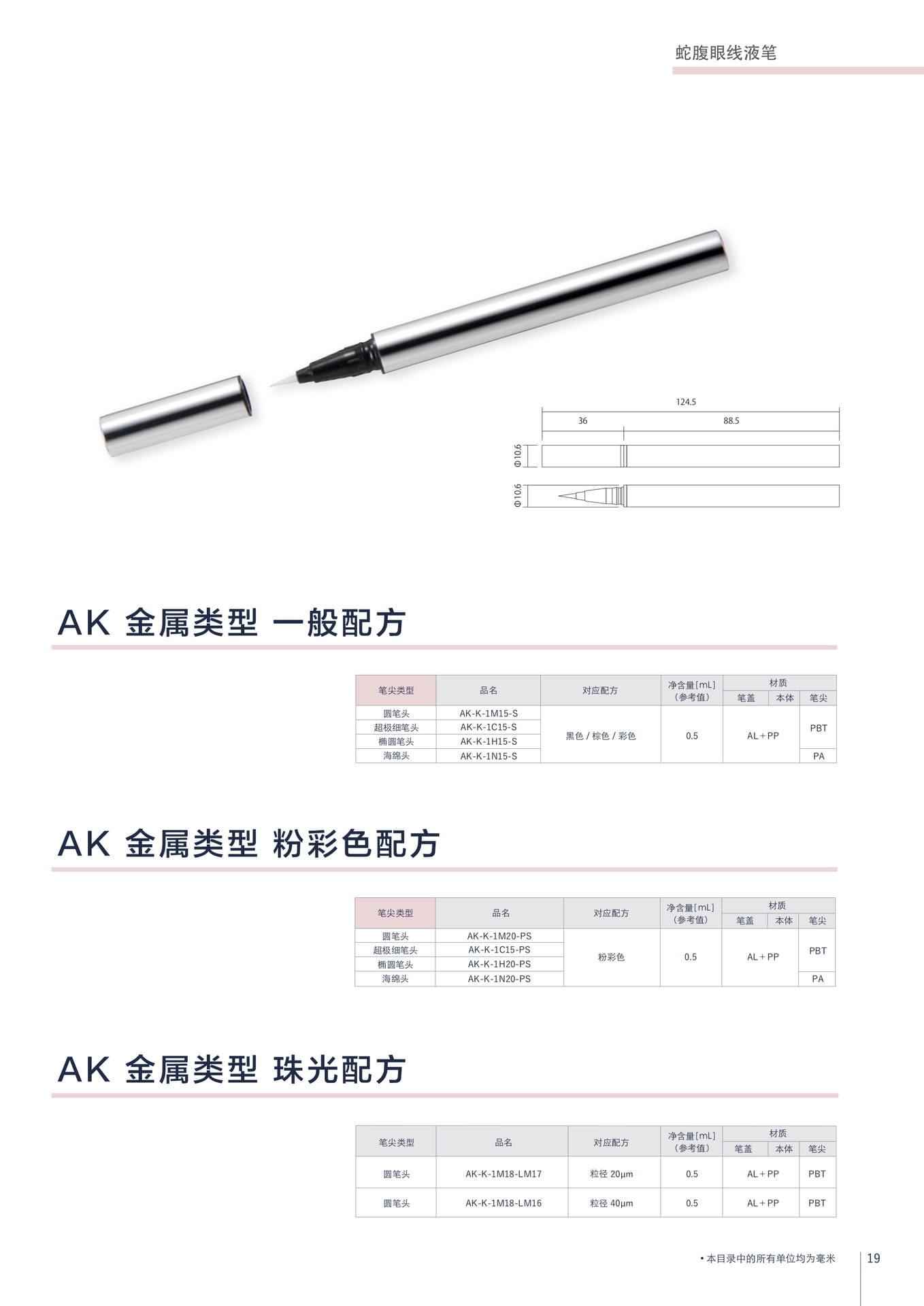 AK 可替换式