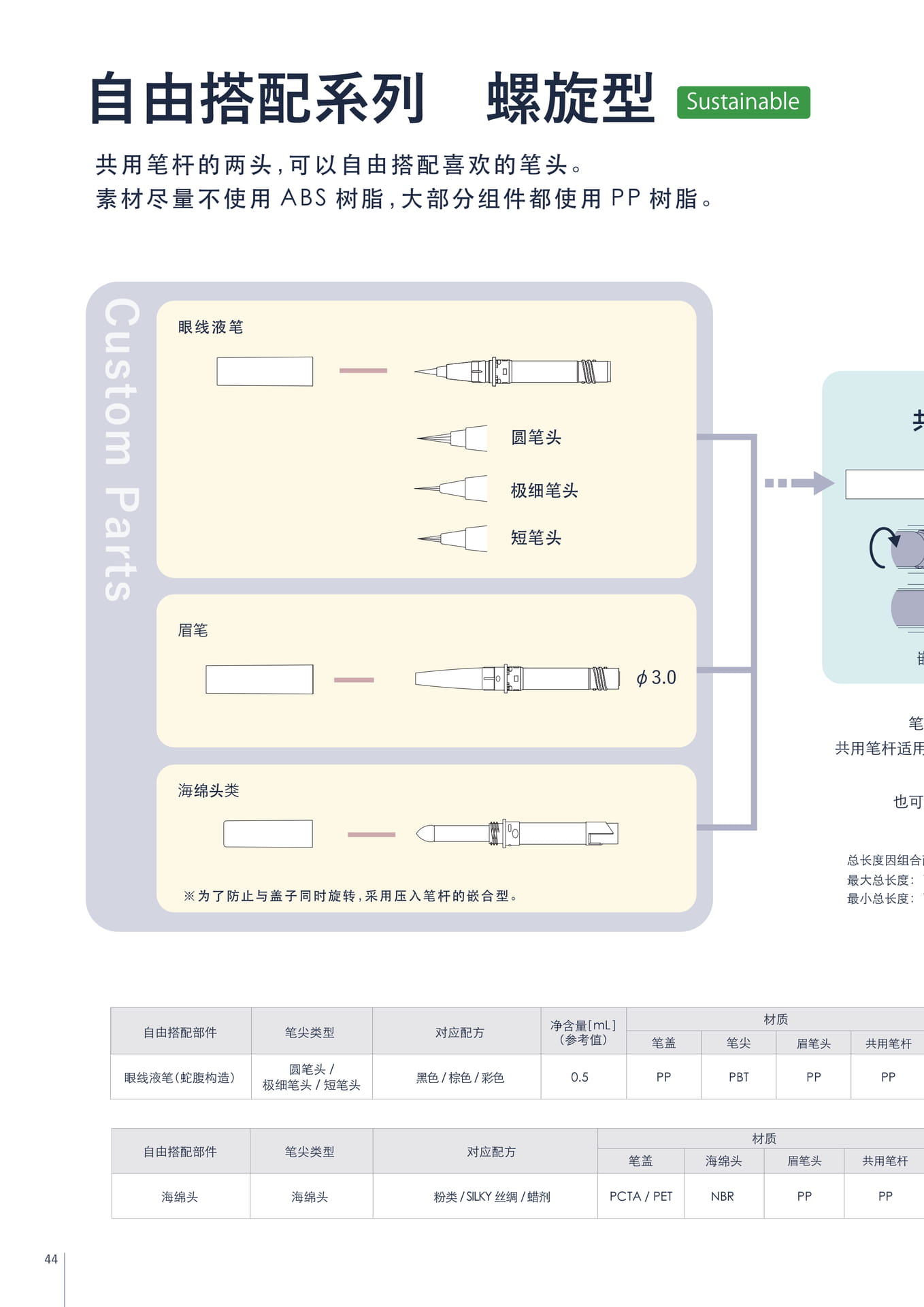 自由搭配系列