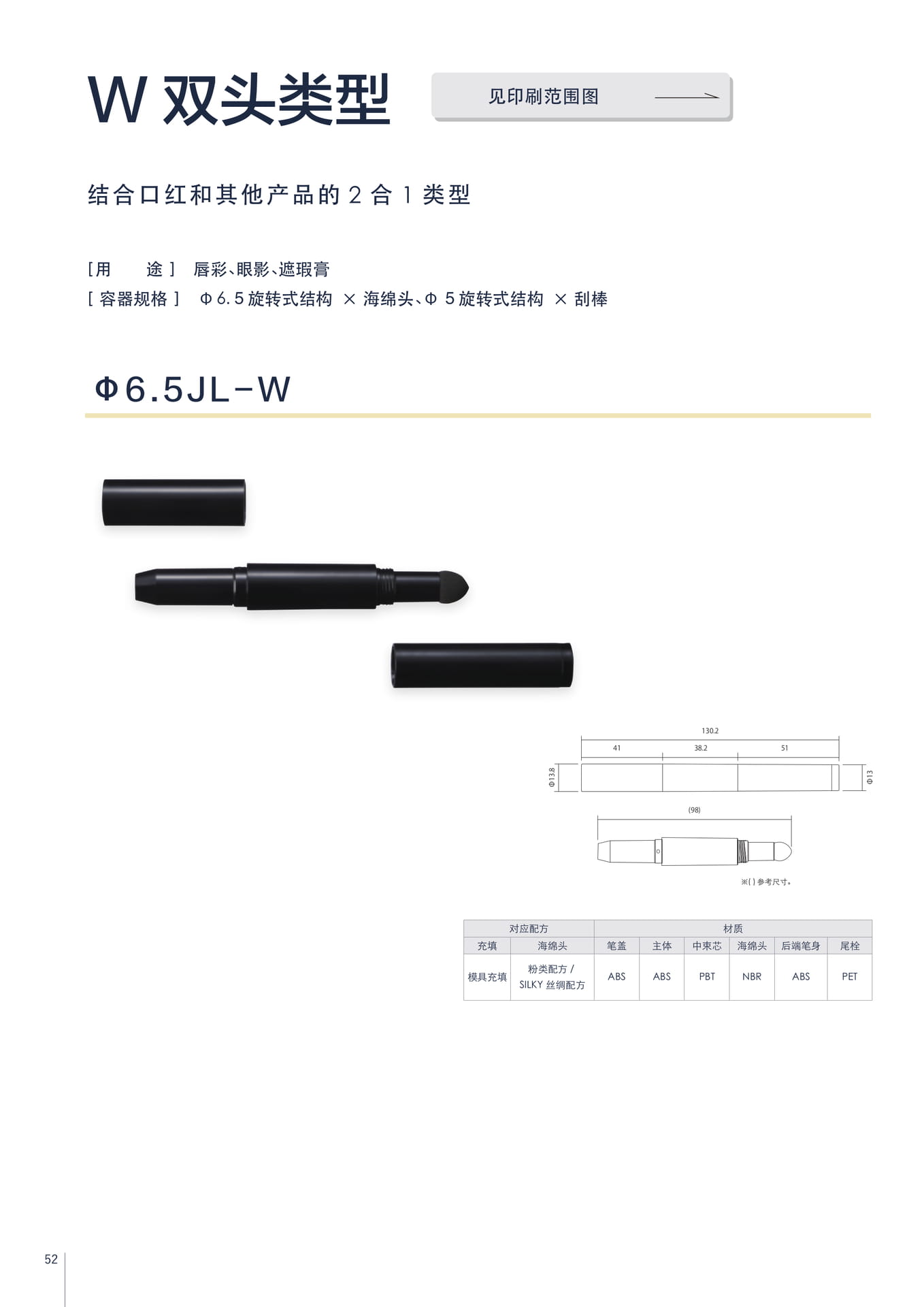 W 双头类型