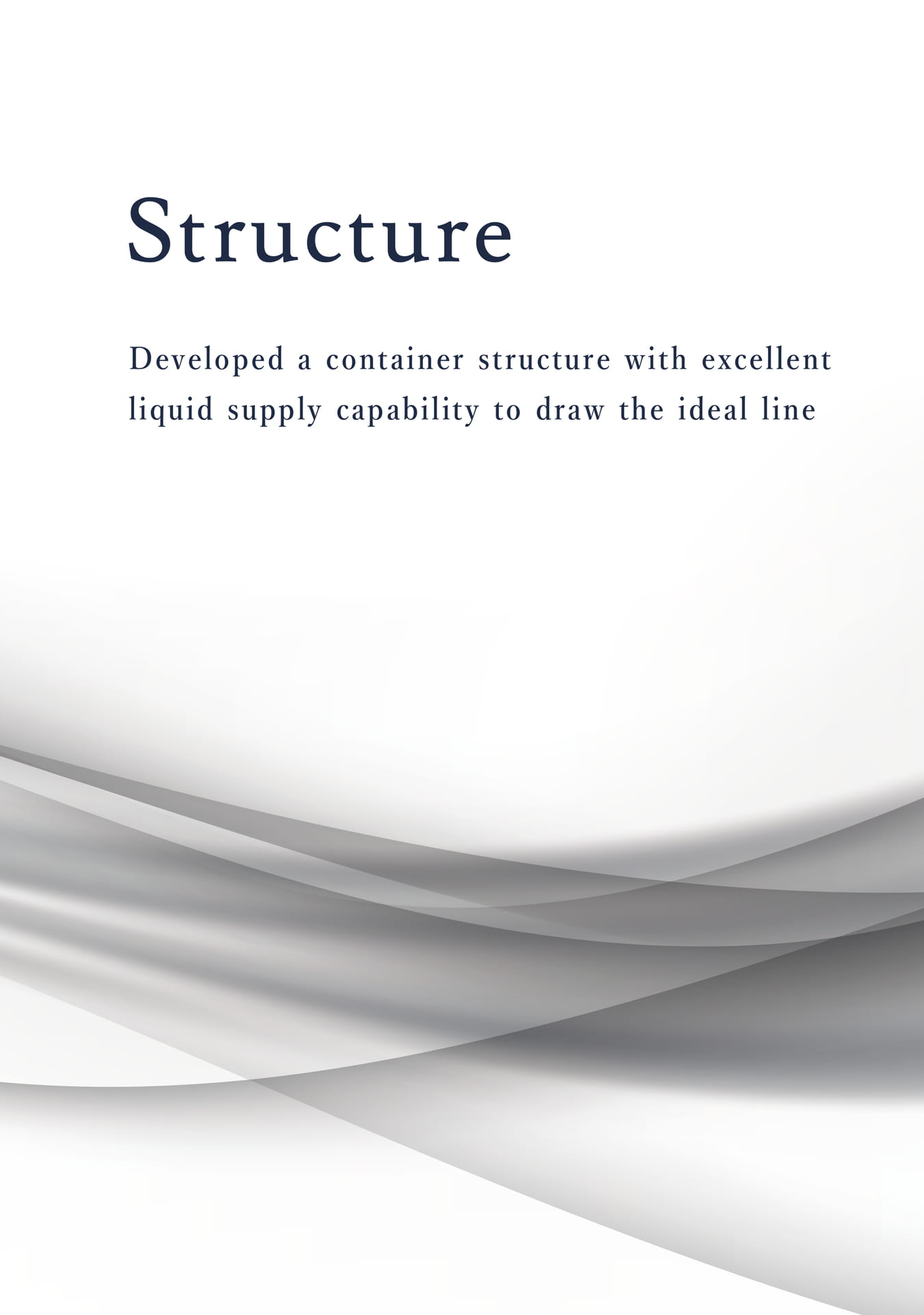 Structure of container