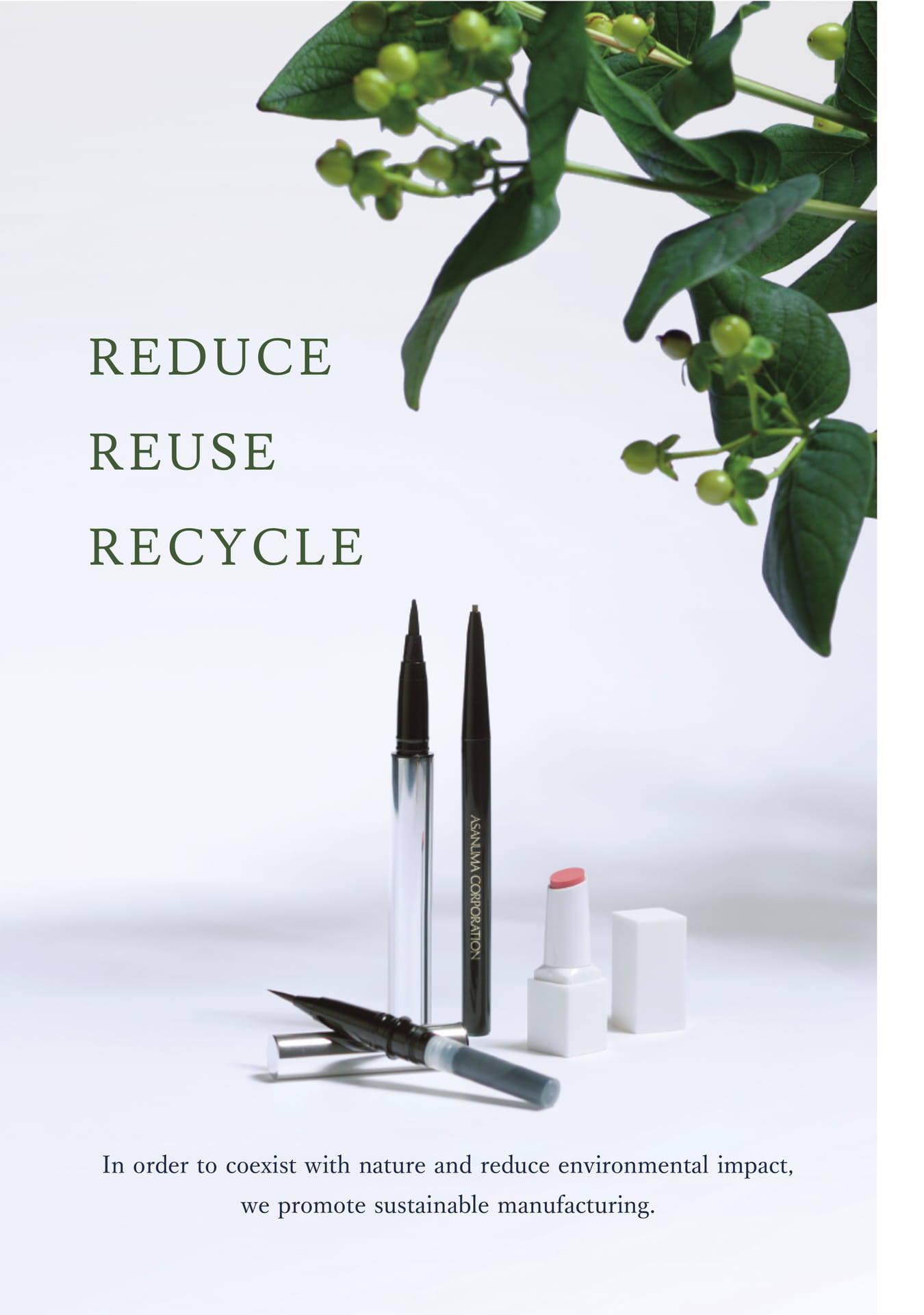 To the environmental conservation
