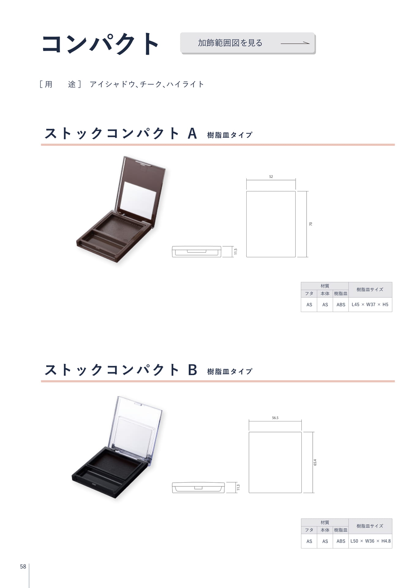 コンパクト