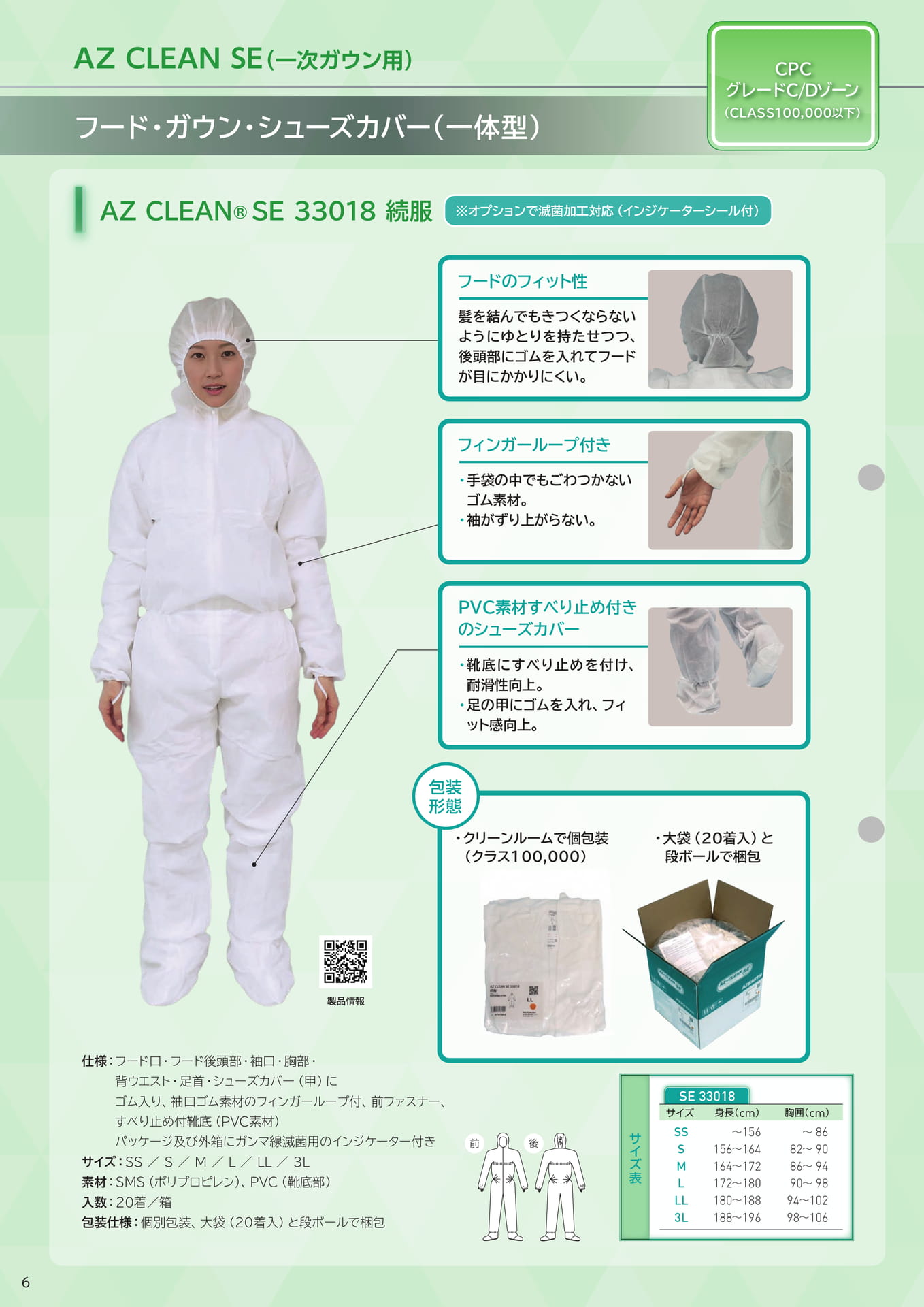 P6:AZ CLEAN® SE 33018 続服