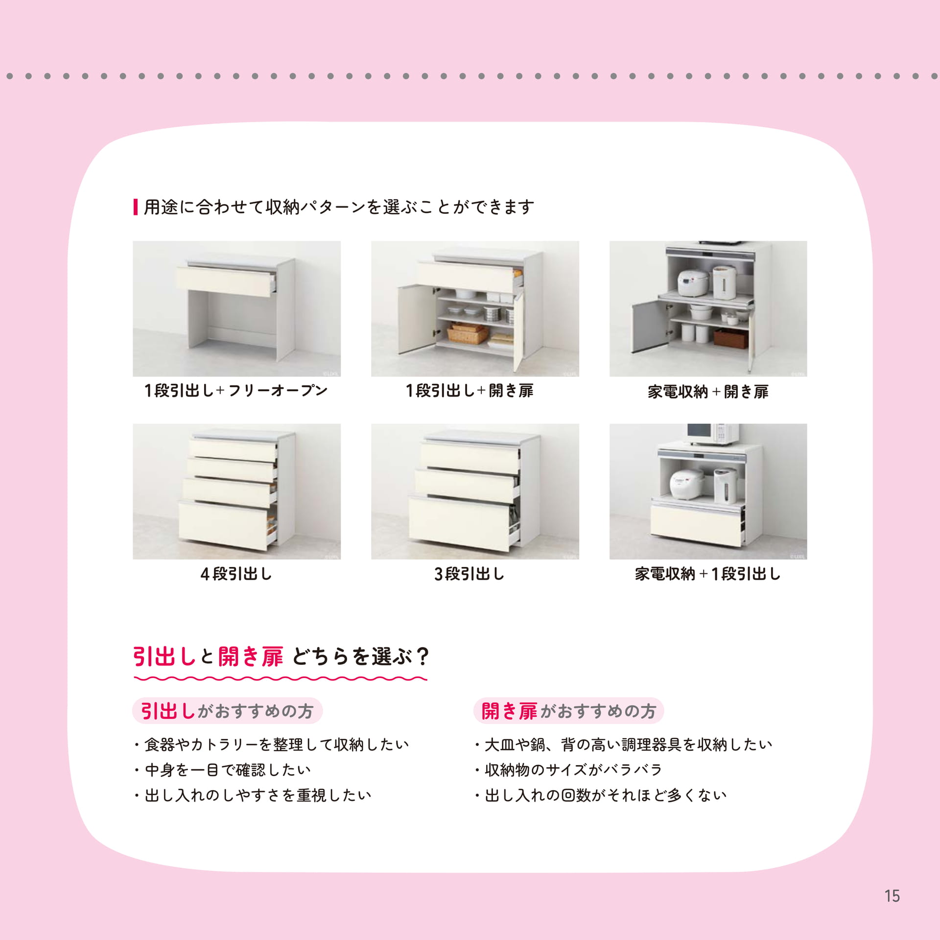 15 【収納力】