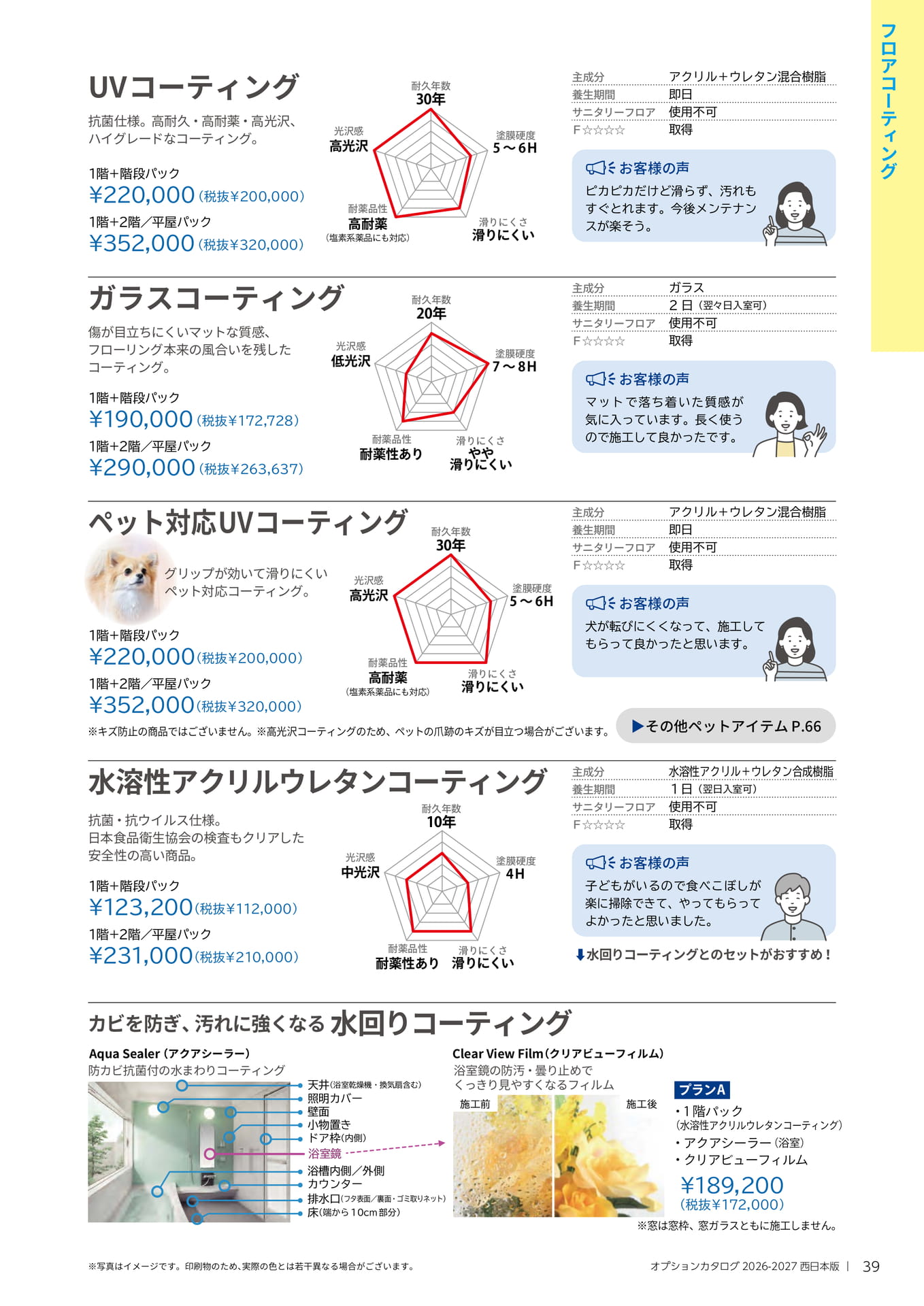039 フロアコーティング