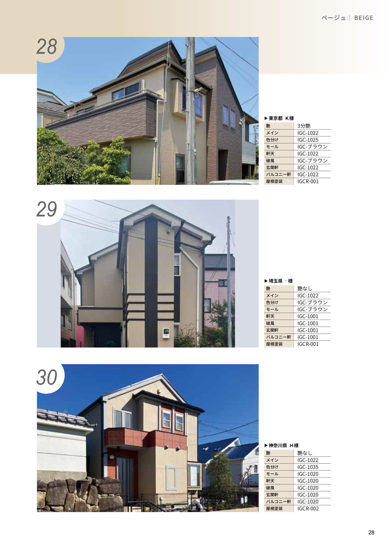 ベージュ｜28・29・30