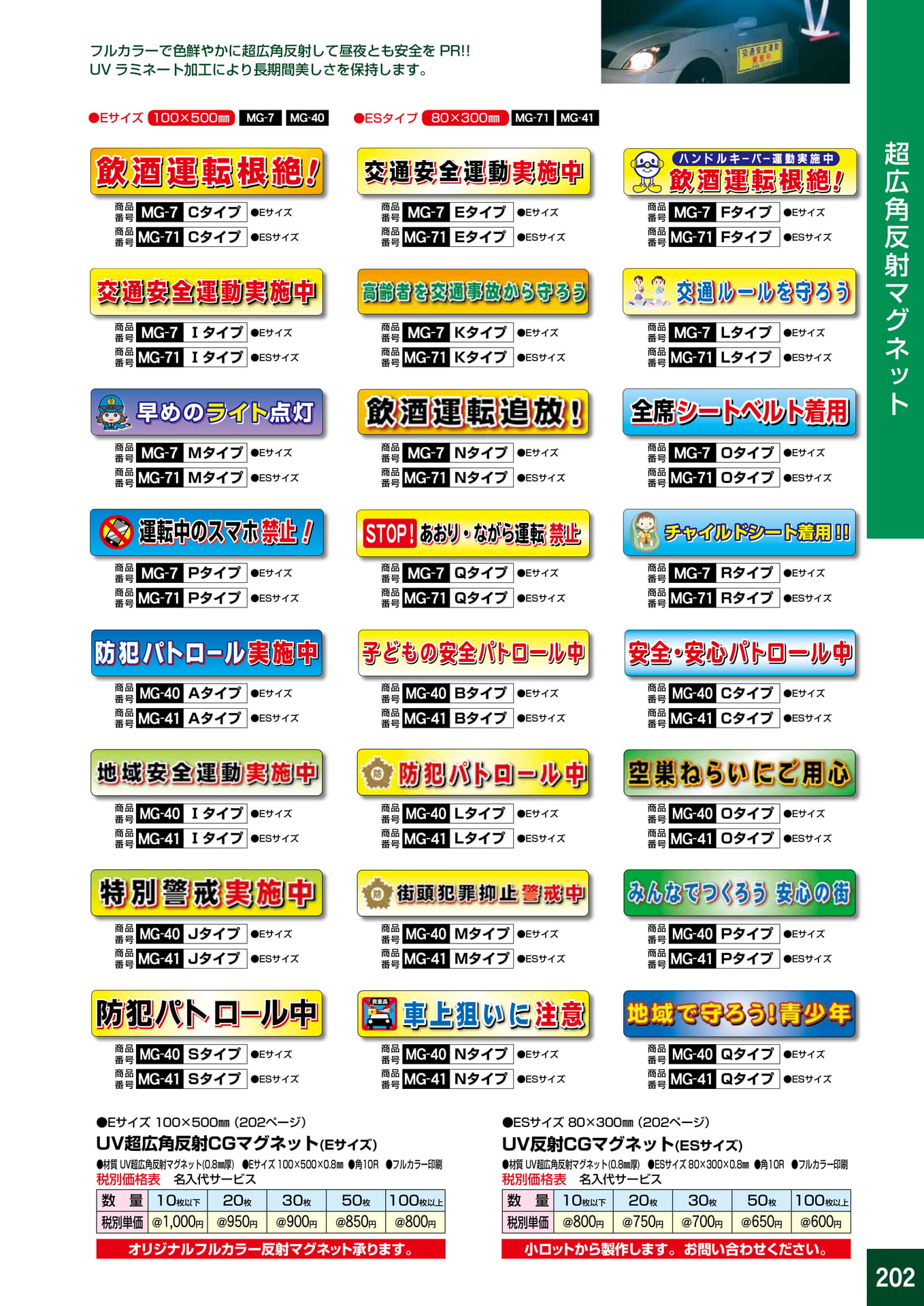 P202.超広角反射マグネット