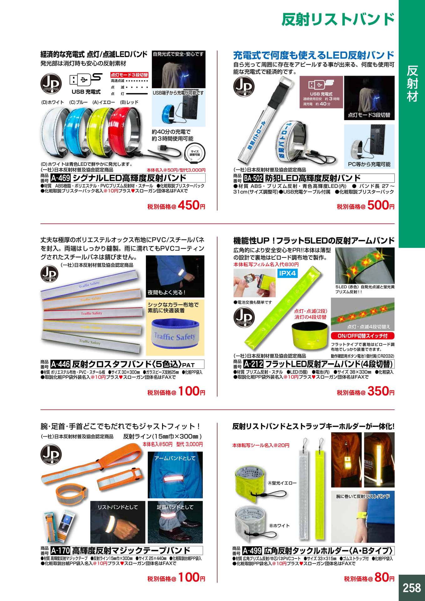 P258.反射リストバンド