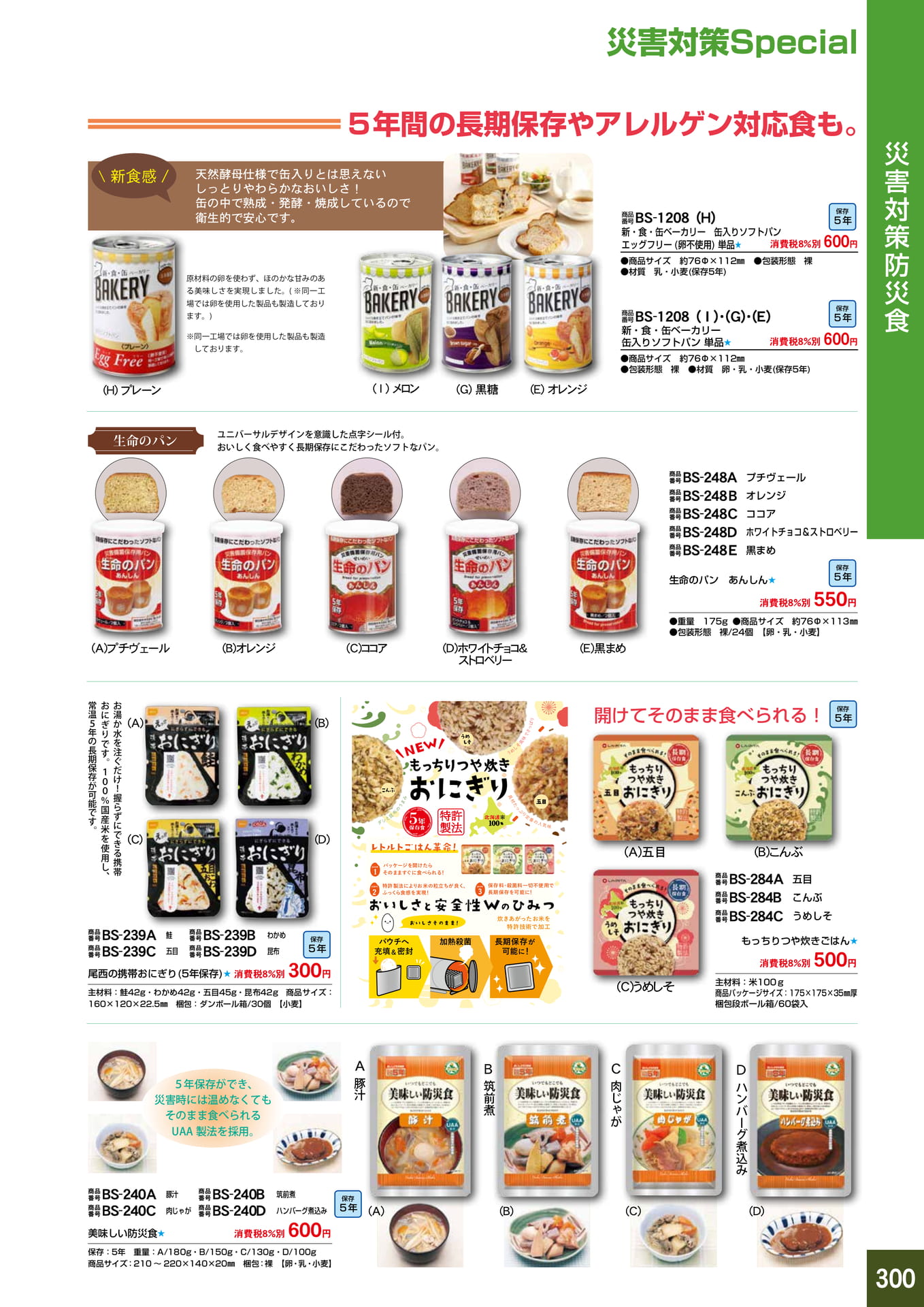 P300.防災食