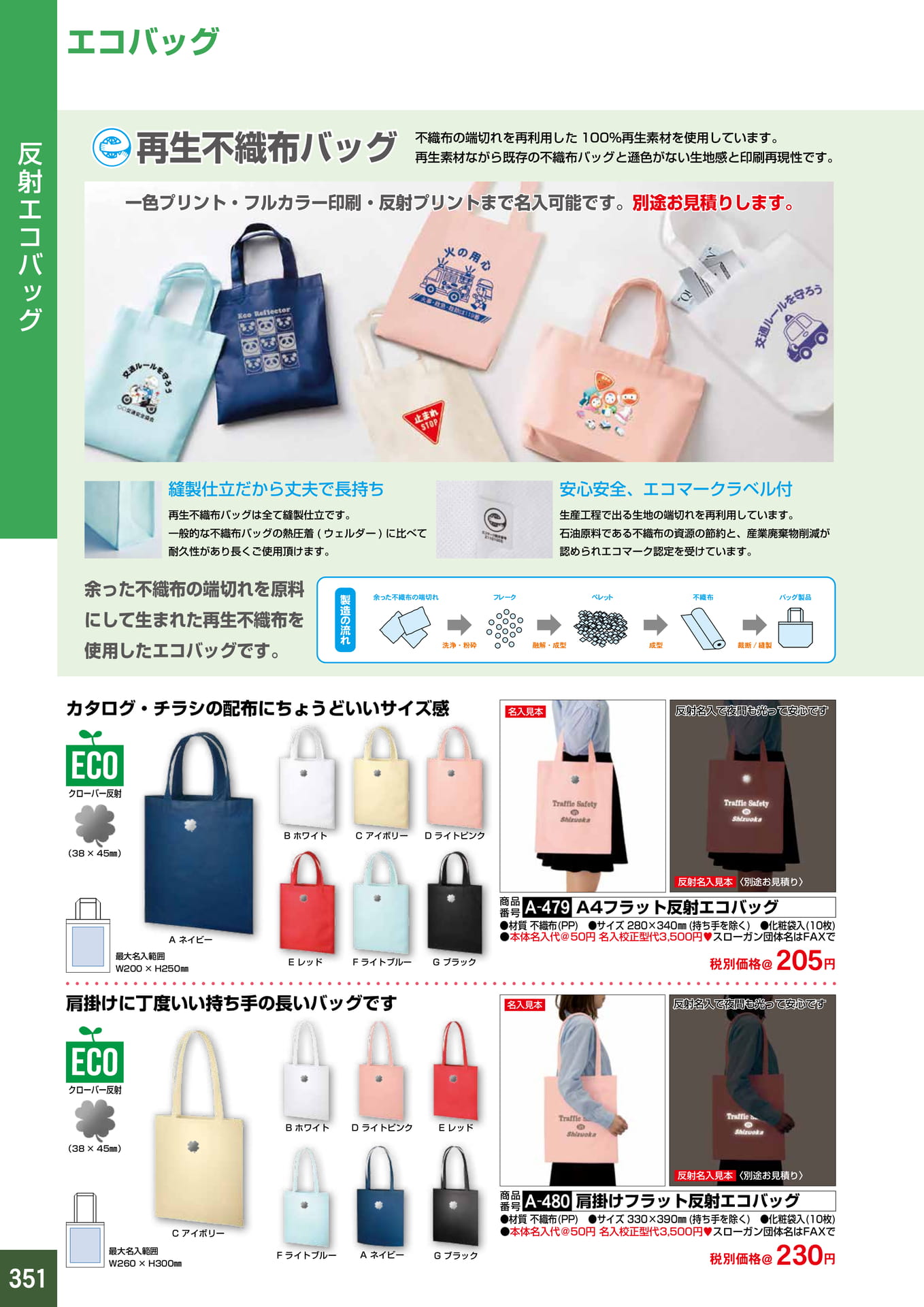 P351.反射エコバッグ