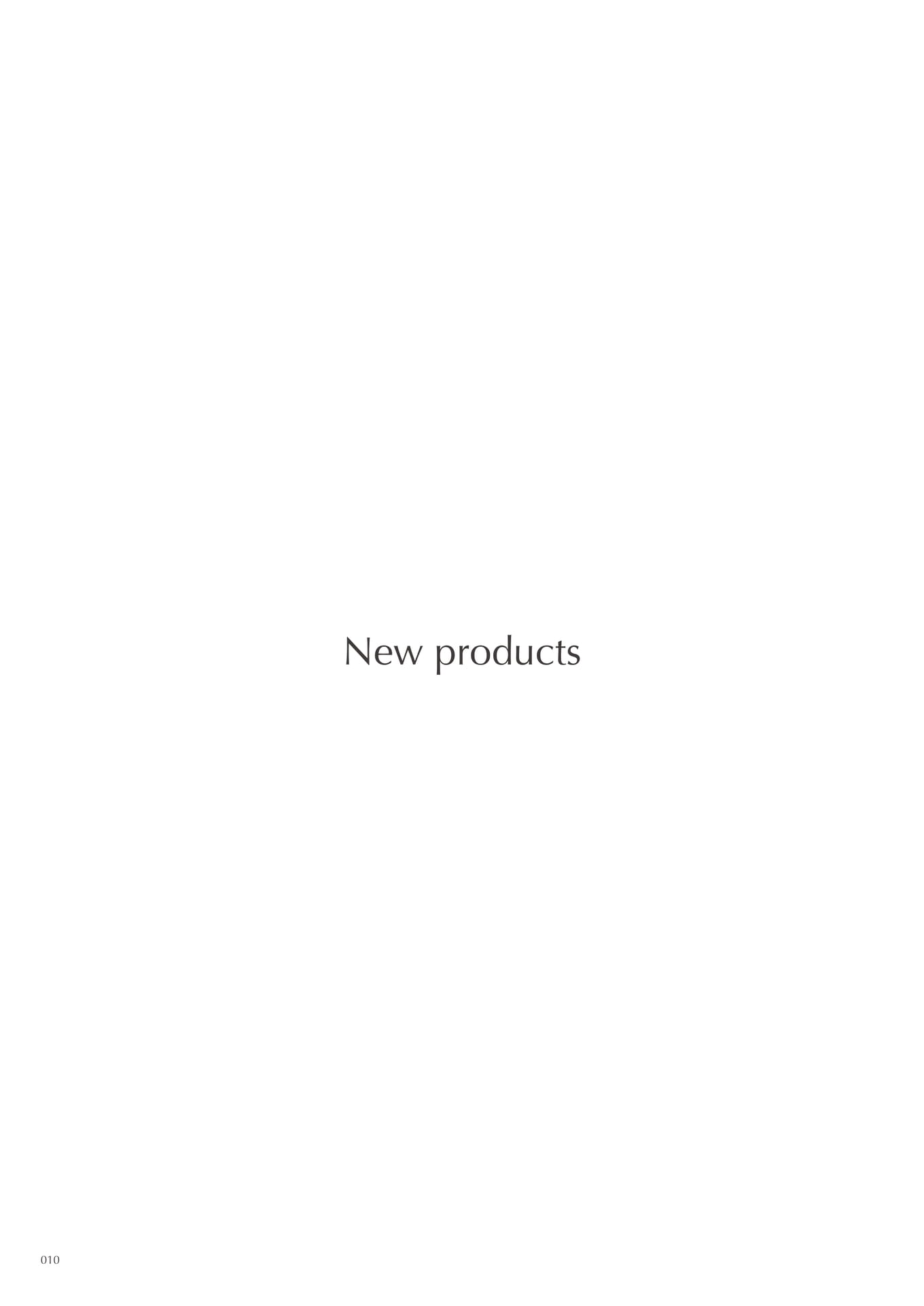 New products