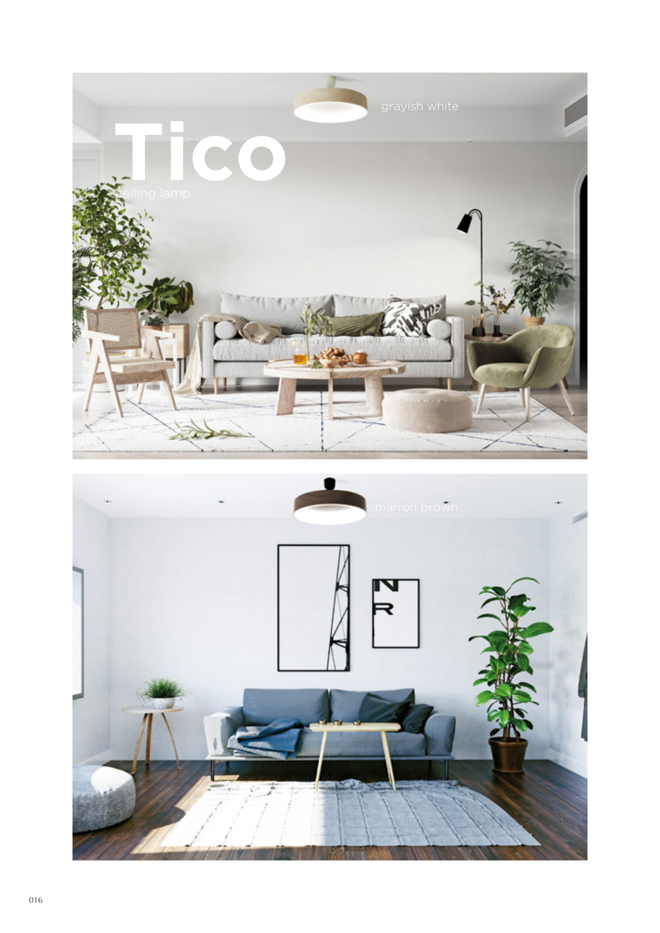 Tico ceiling lamp
