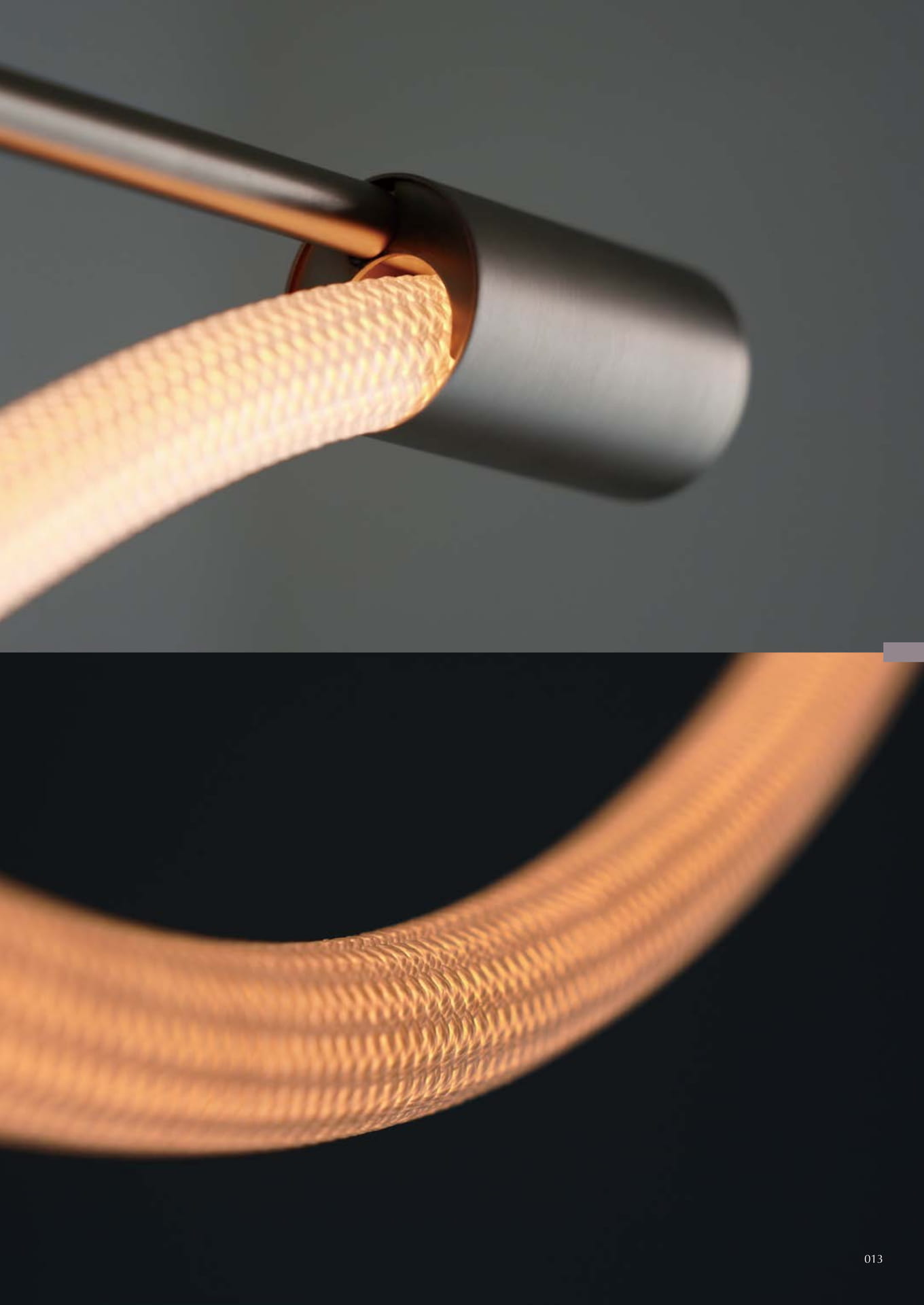 Yunel rope pendant lamp