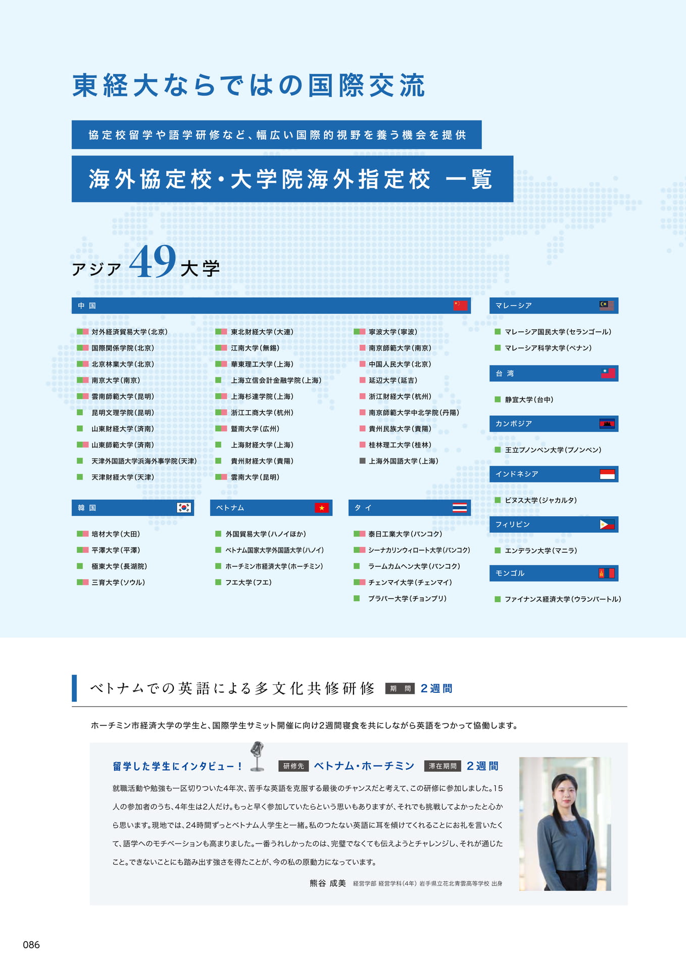 088　海外協定校・大学院海外指定校