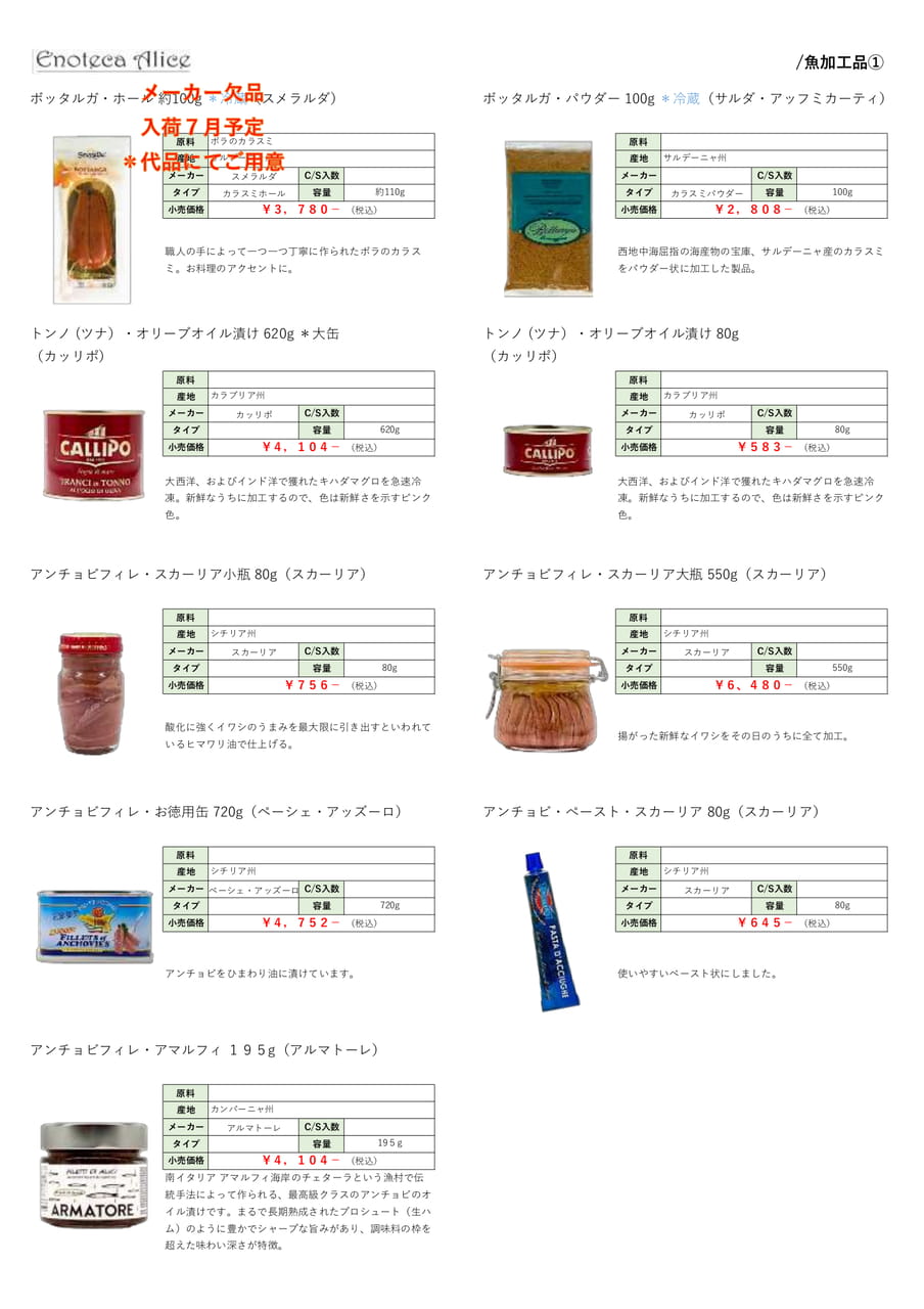 魚加工品①