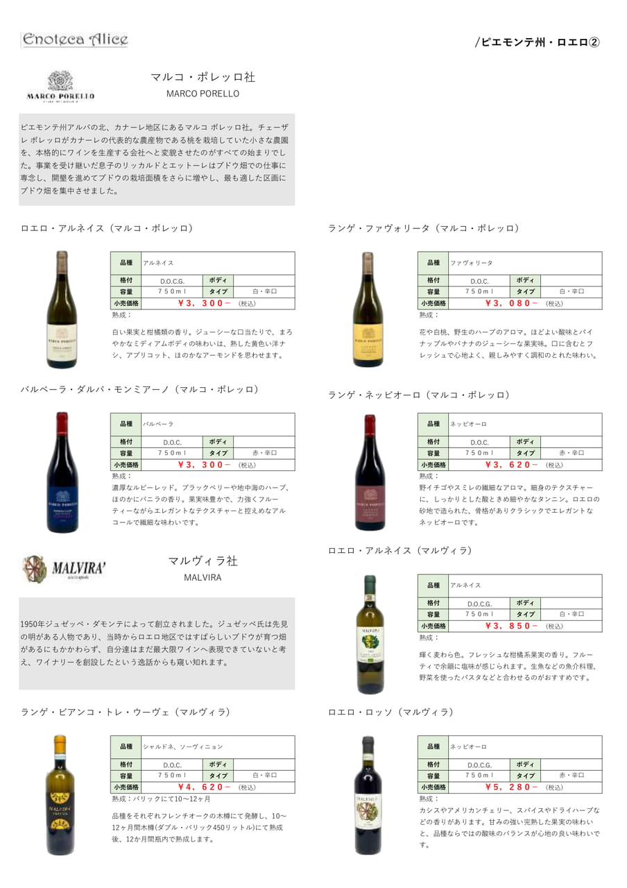 ピエモンテ州・ロエロ④
