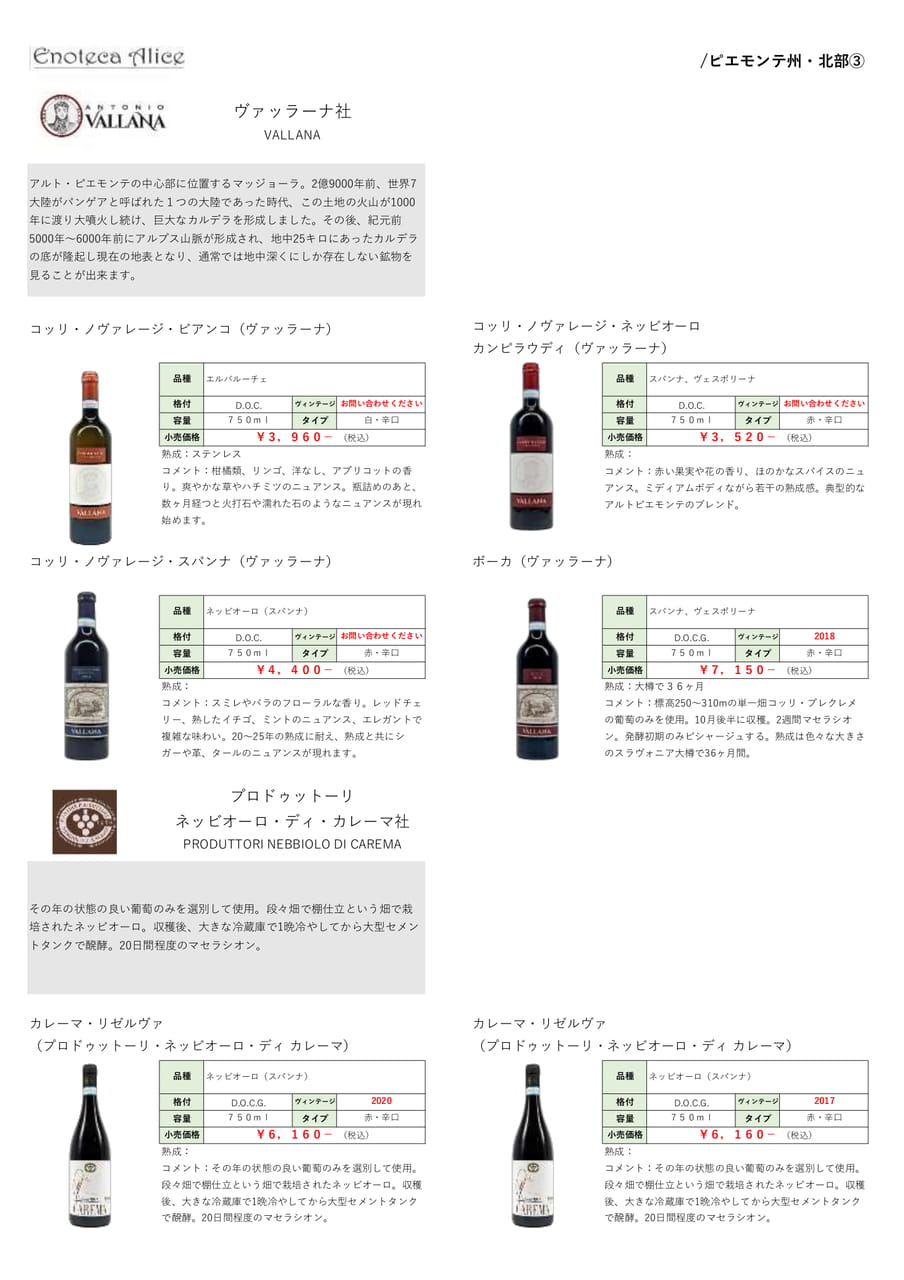 ピエモンテ州・北部④
