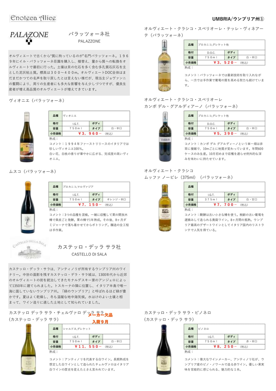 ウンブリア州③
