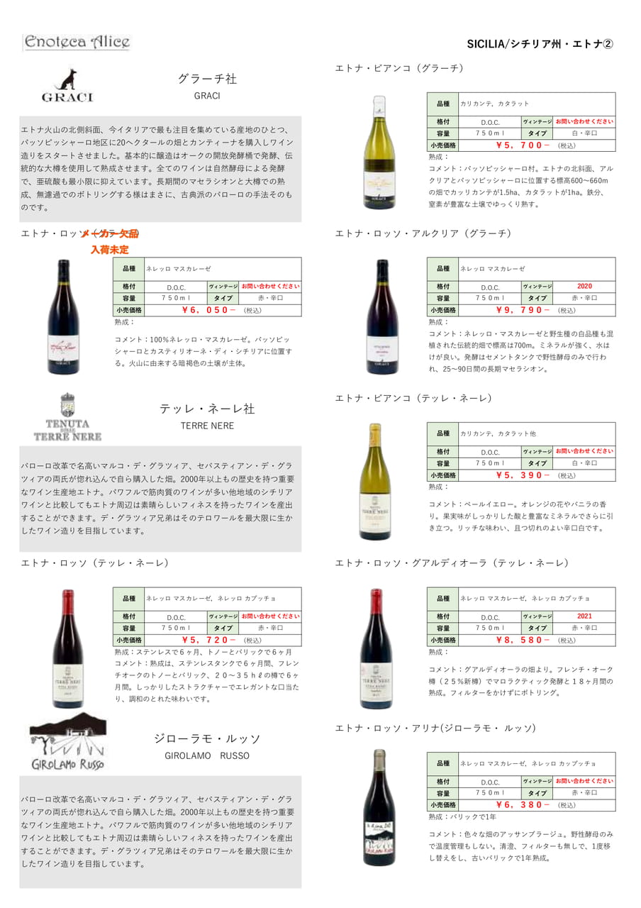 シチリア州・エトナ④