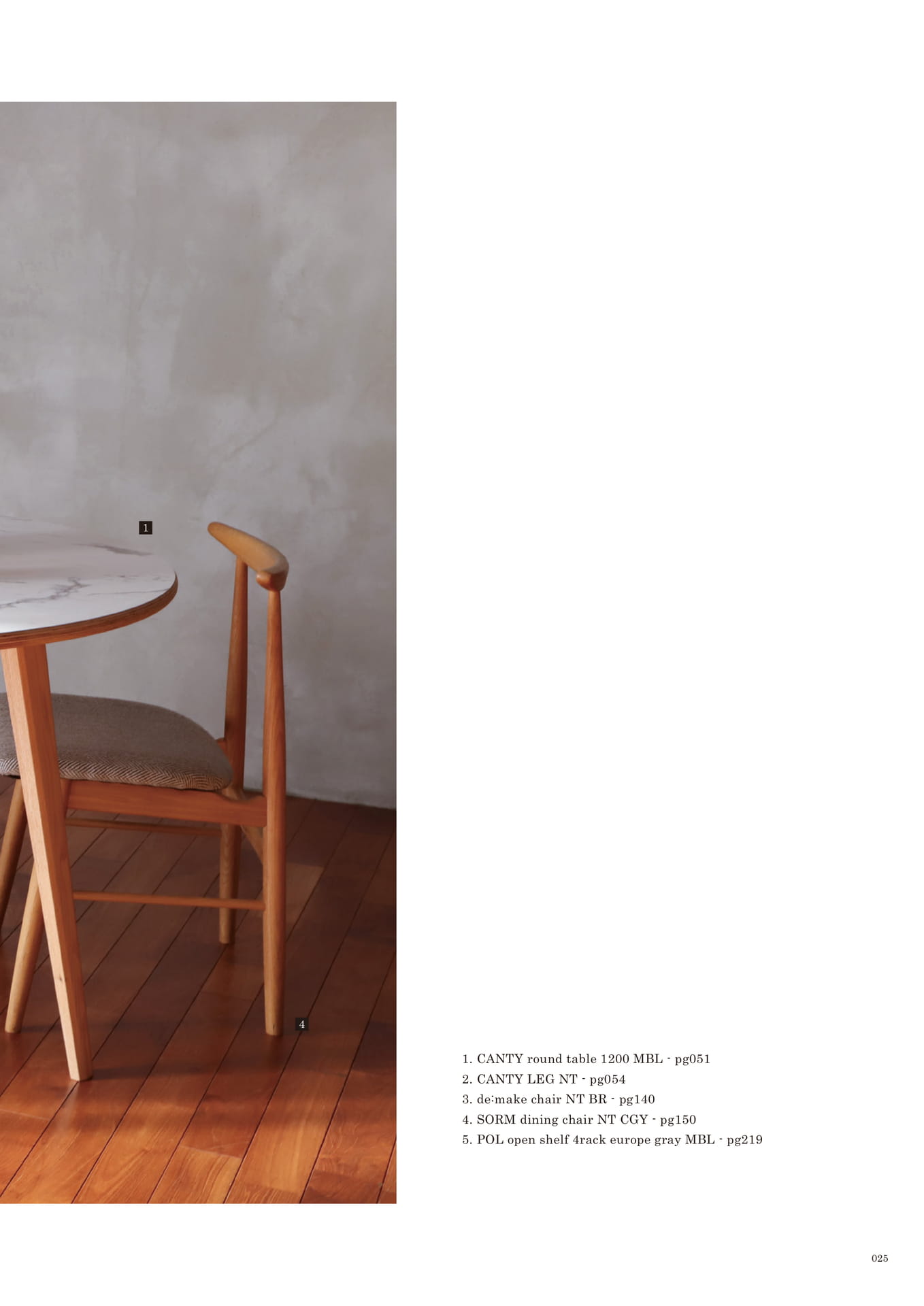 025 | TABLE
