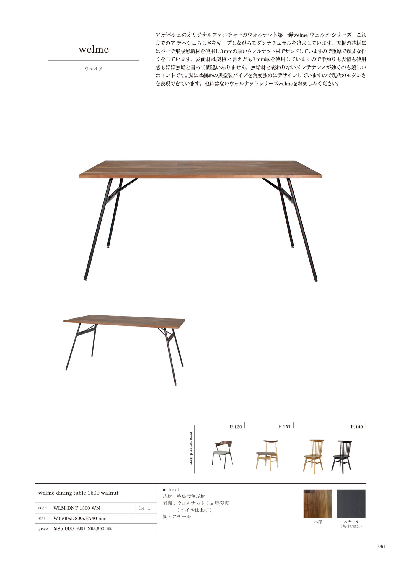 061 | TABLE