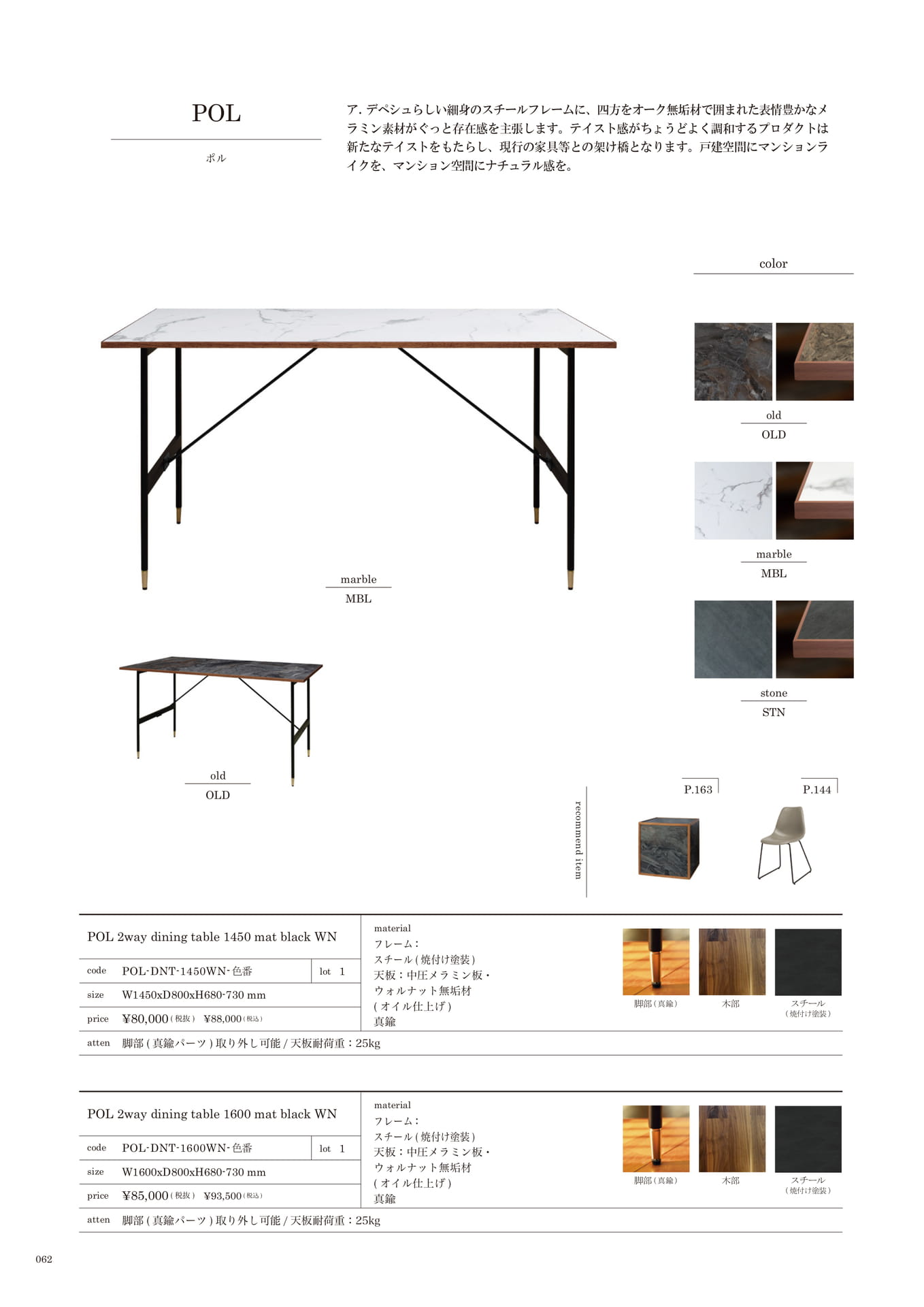 062 | TABLE