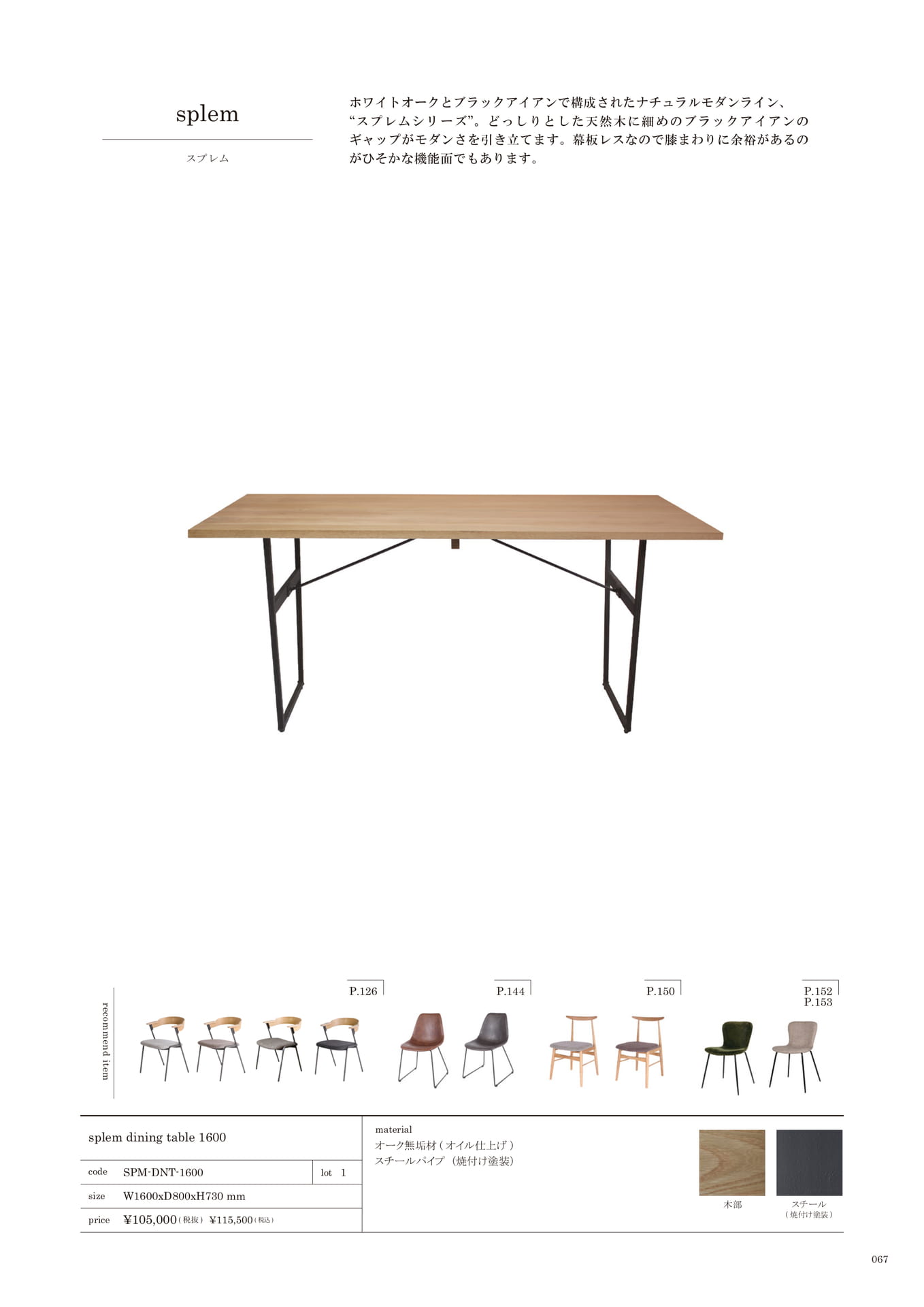 067 | TABLE
