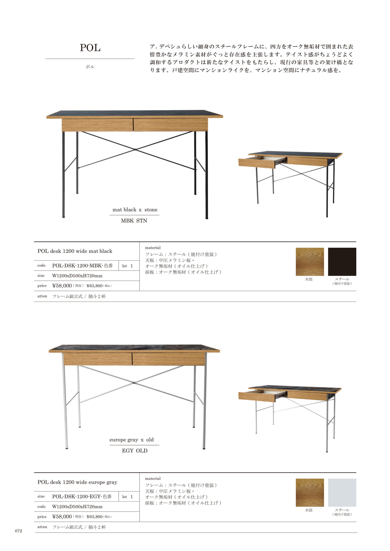072 | TABLE