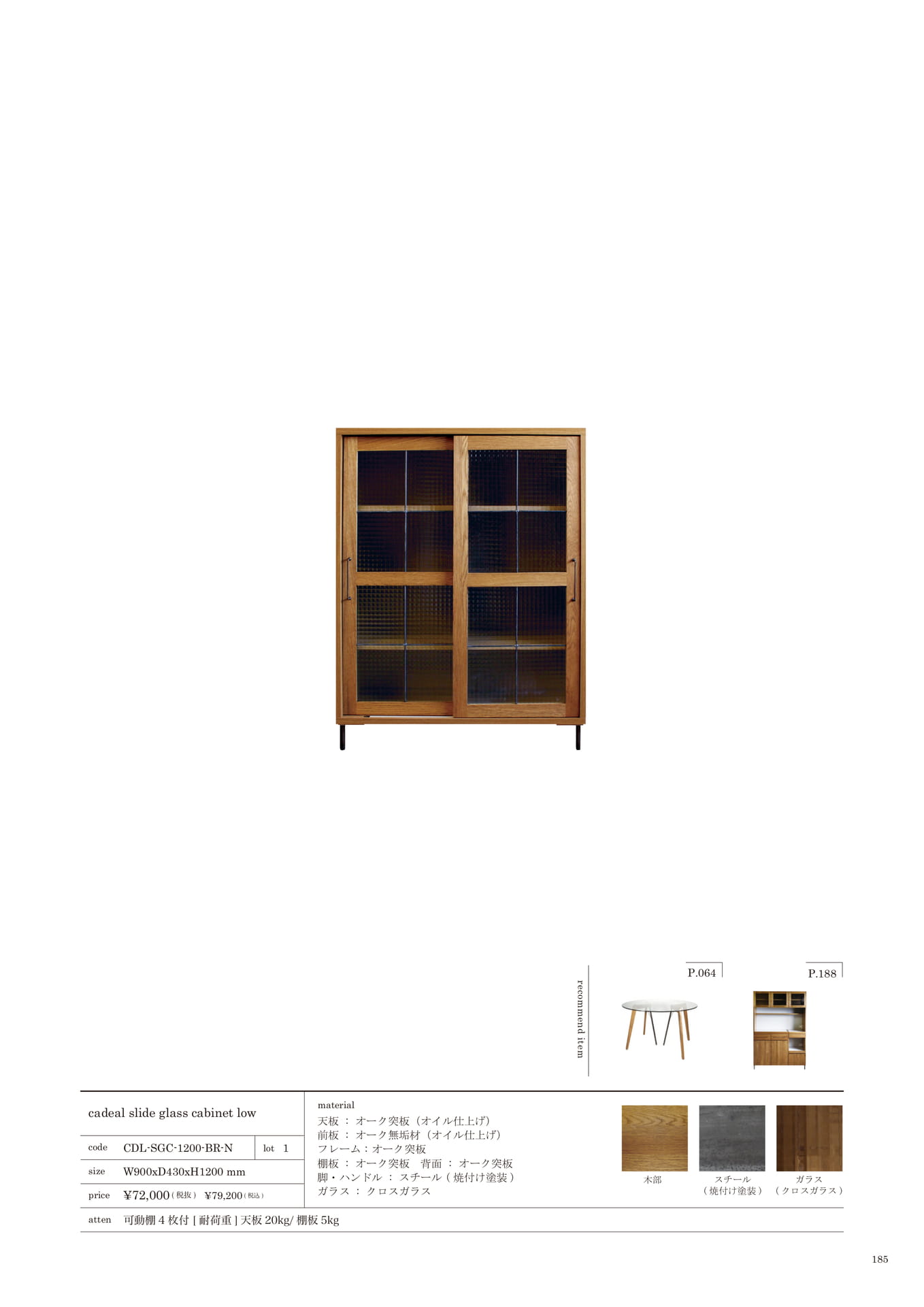 185 | KITCHEN STORAGE