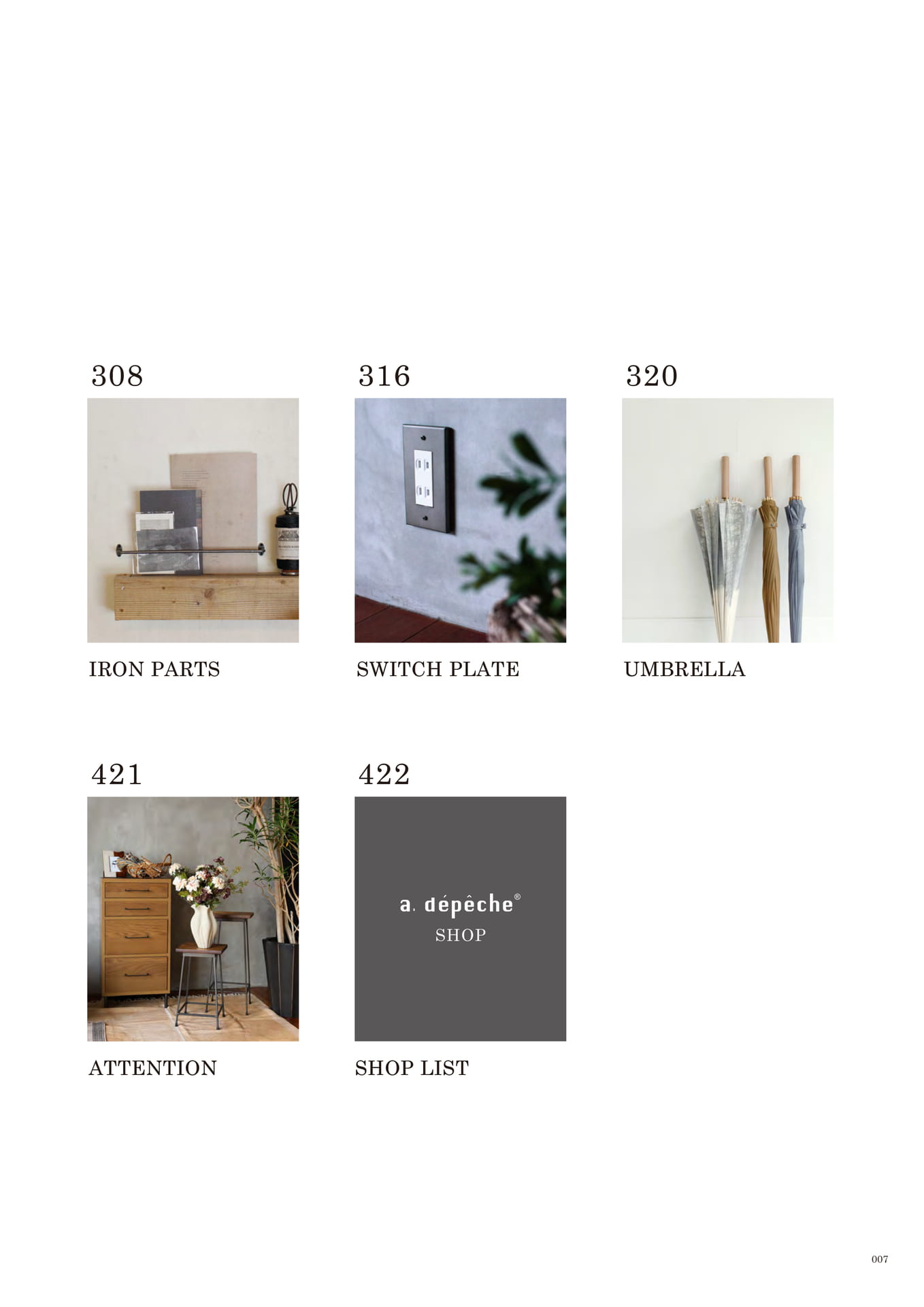 007 | CONTENTS
