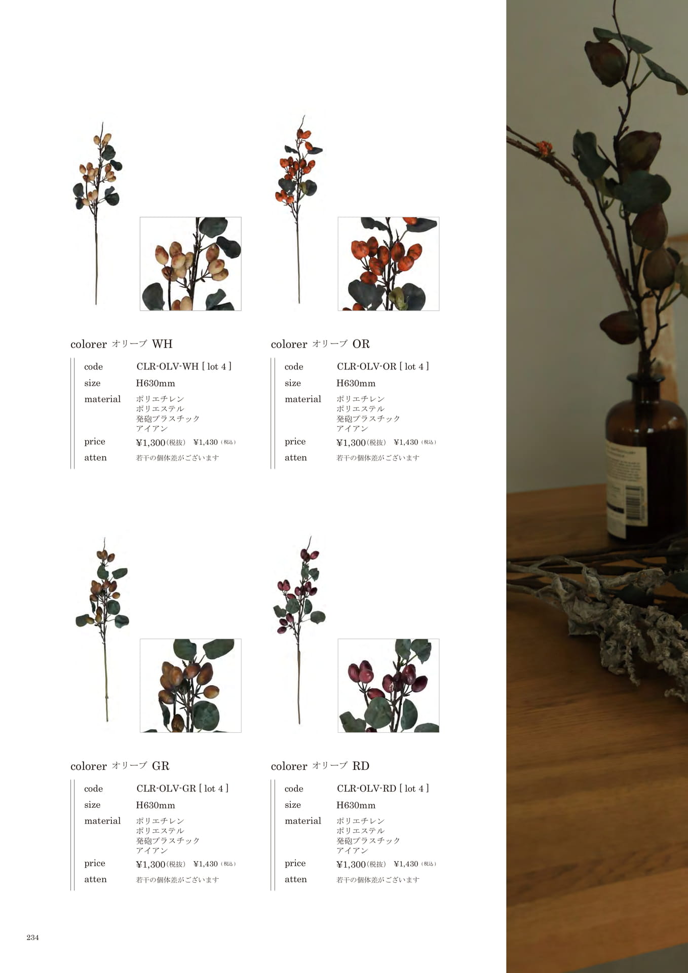 234 | INTERIOR GOODS